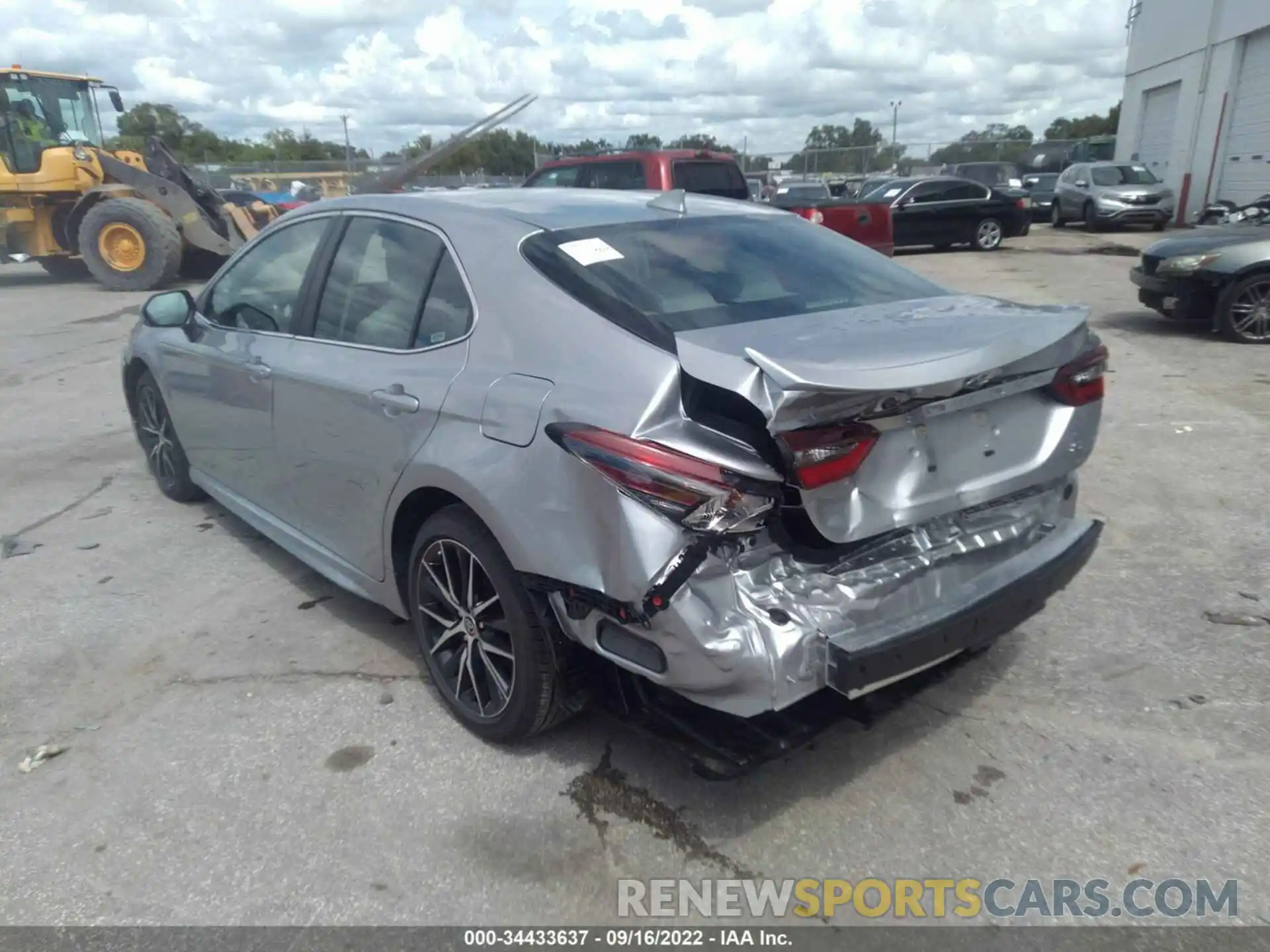 3 Photograph of a damaged car 4T1G11AK9NU718319 TOYOTA CAMRY 2022