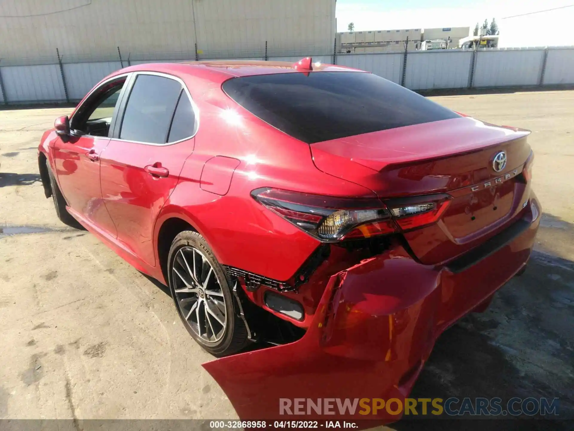 3 Photograph of a damaged car 4T1G11AKXNU004456 TOYOTA CAMRY 2022