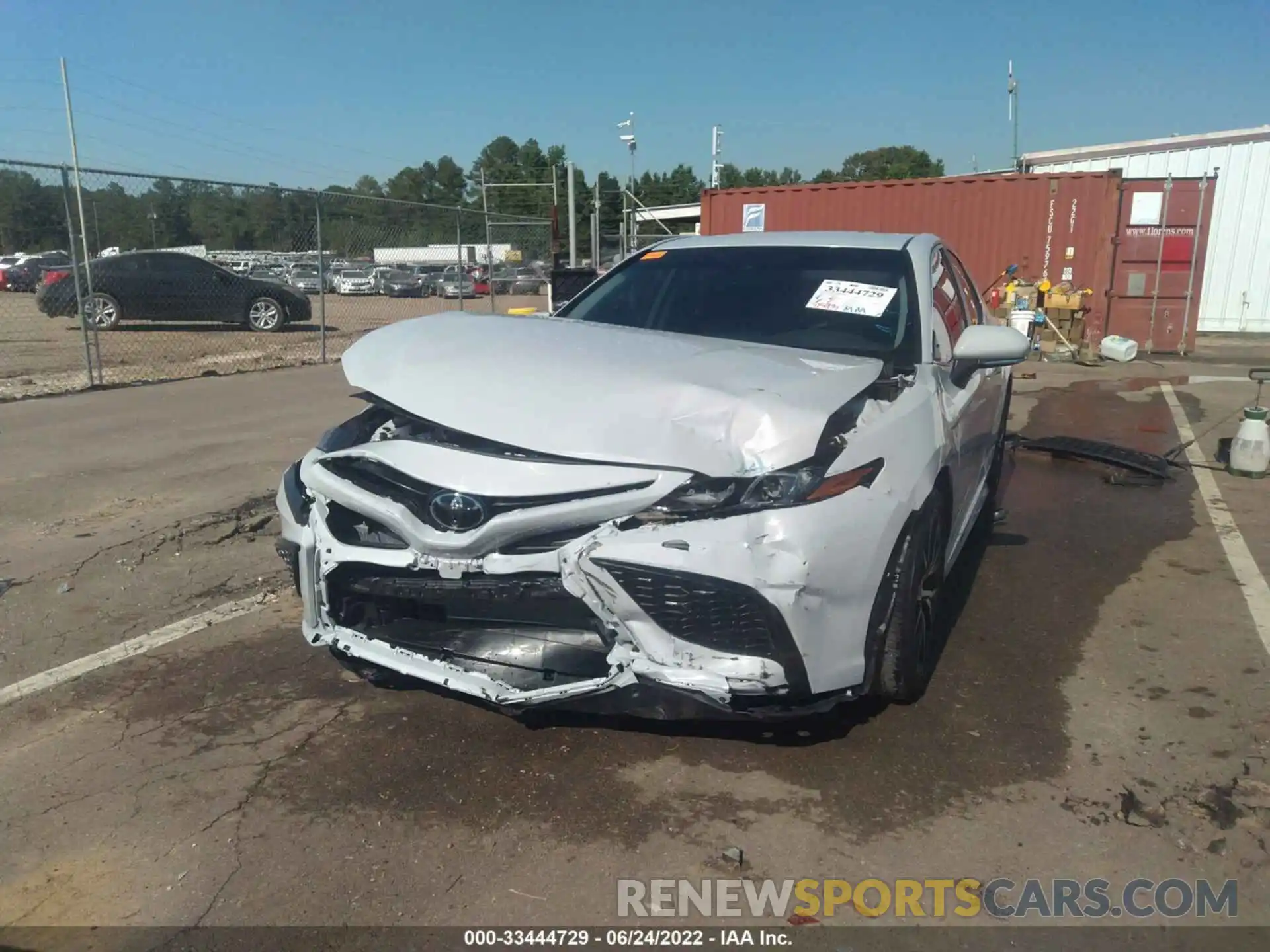 6 Photograph of a damaged car 4T1G11AKXNU021838 TOYOTA CAMRY 2022