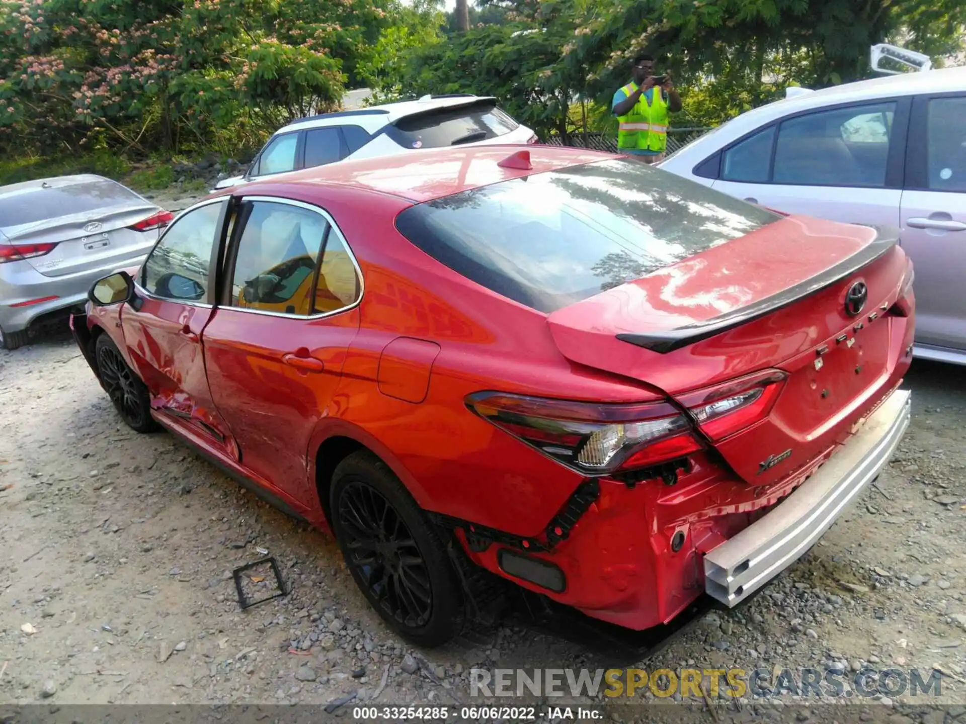 3 Photograph of a damaged car 4T1G11AKXNU022665 TOYOTA CAMRY 2022