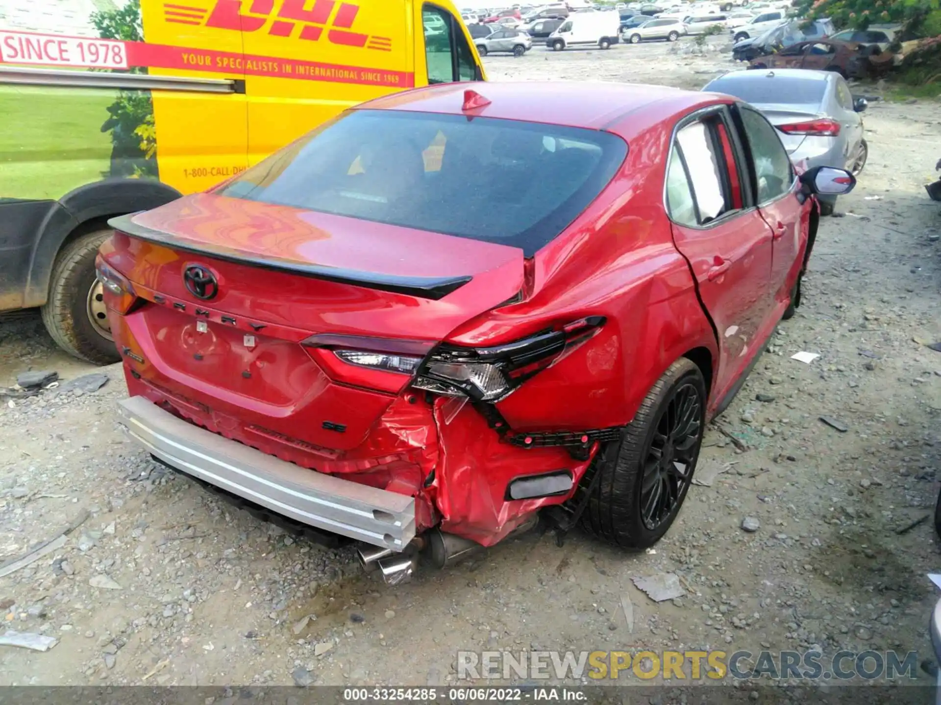 4 Photograph of a damaged car 4T1G11AKXNU022665 TOYOTA CAMRY 2022