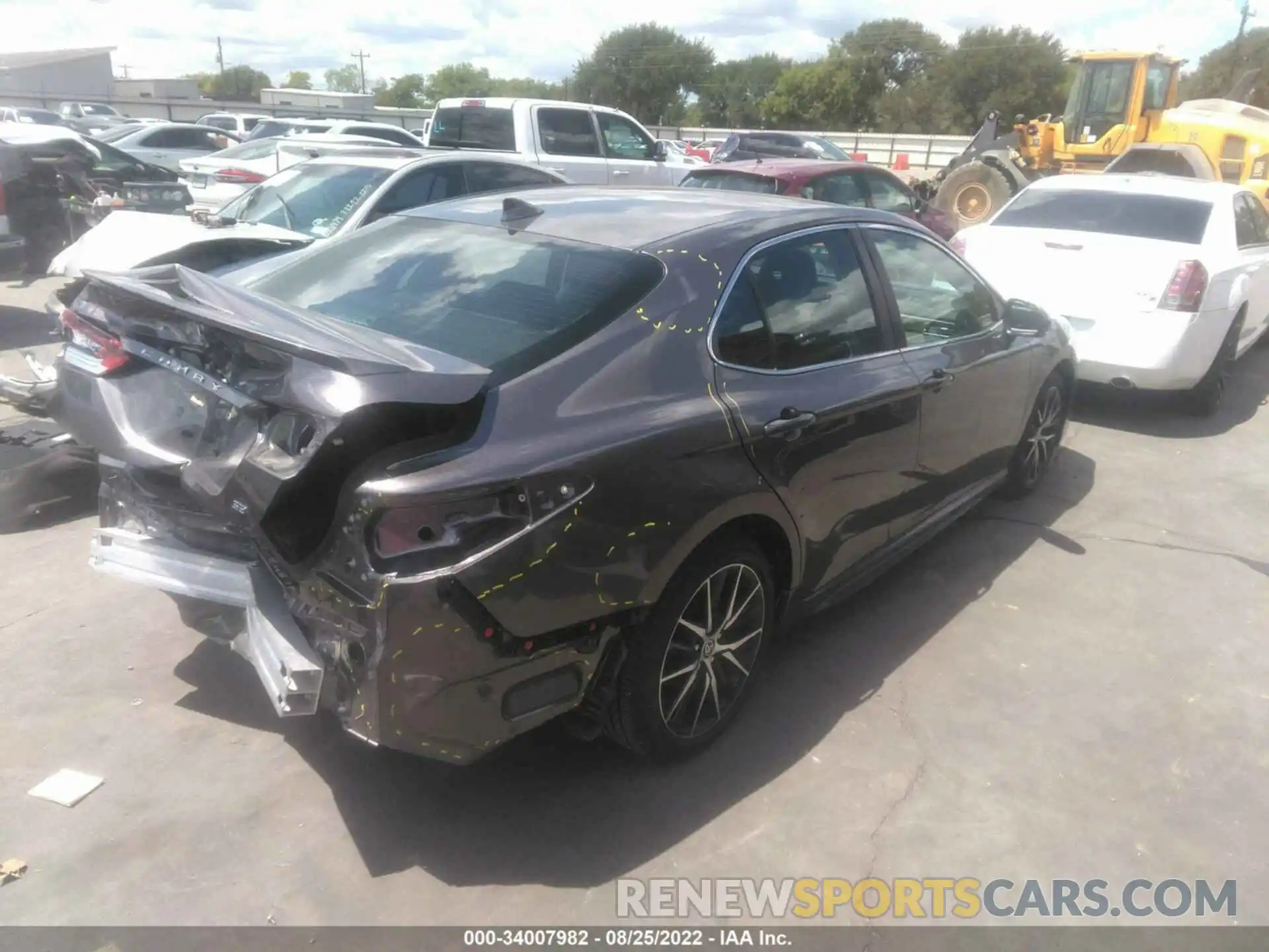 4 Photograph of a damaged car 4T1G11AKXNU029793 TOYOTA CAMRY 2022