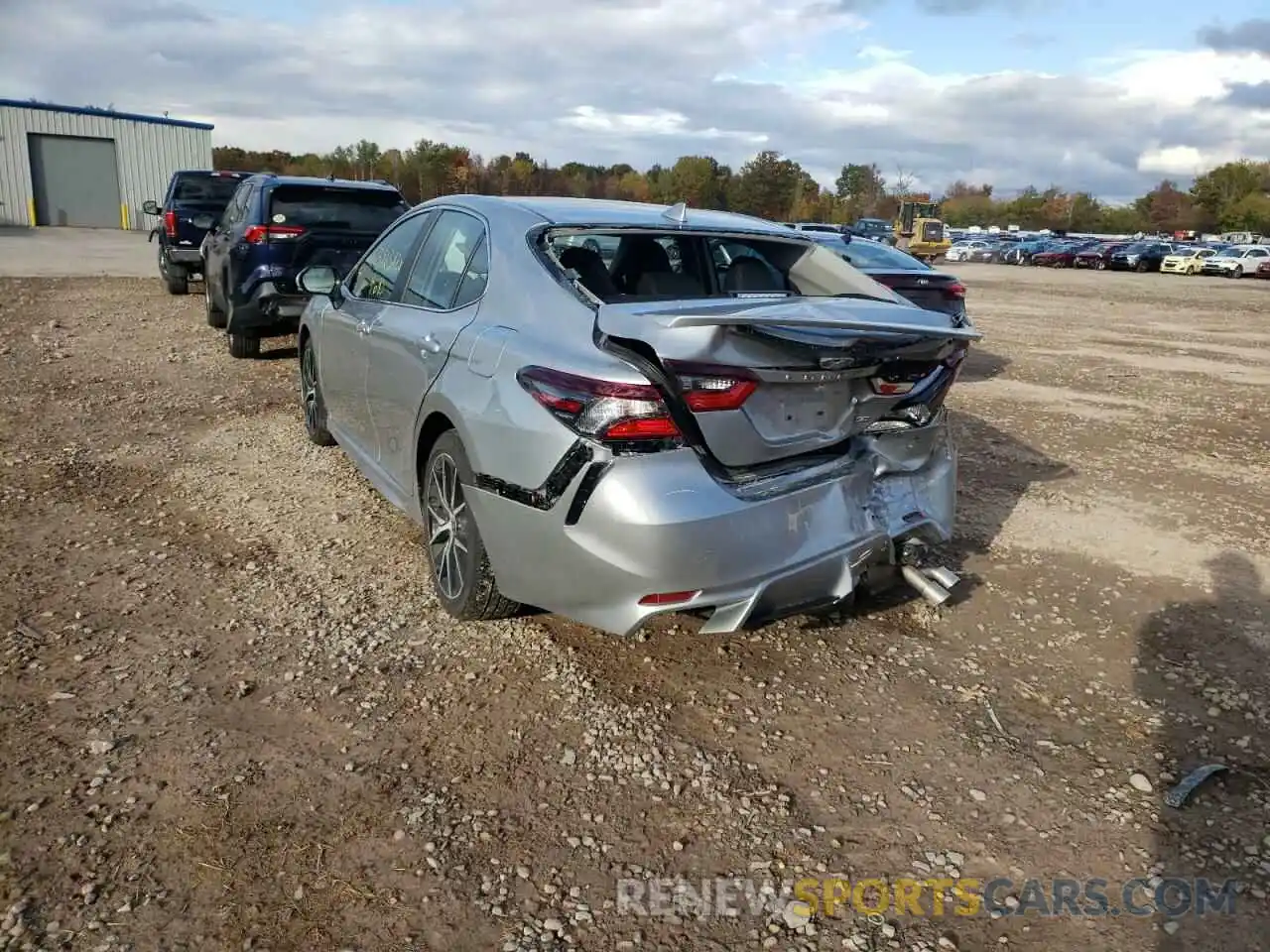 3 Photograph of a damaged car 4T1G11AKXNU052250 TOYOTA CAMRY 2022