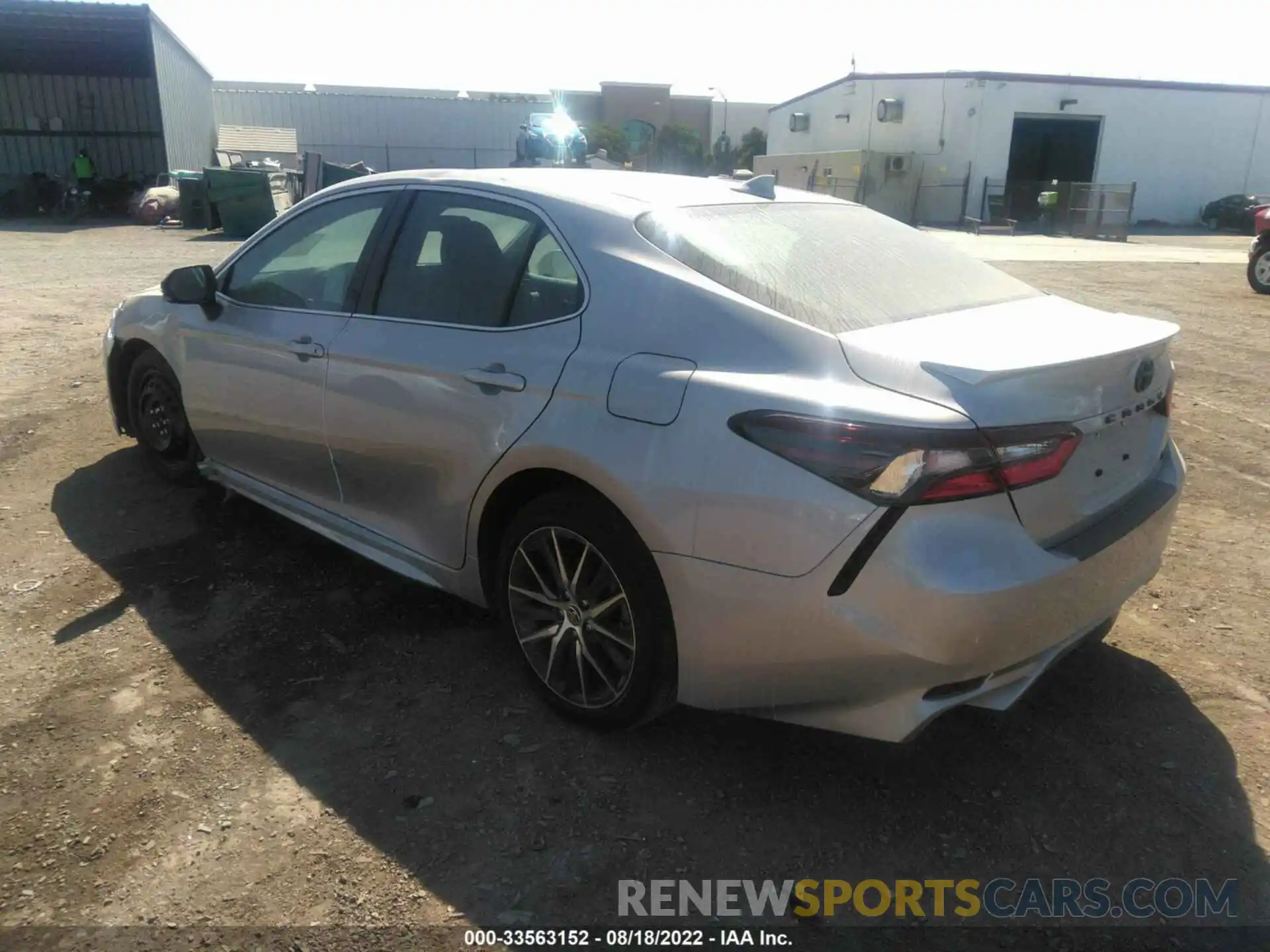 3 Photograph of a damaged car 4T1G11AKXNU056959 TOYOTA CAMRY 2022