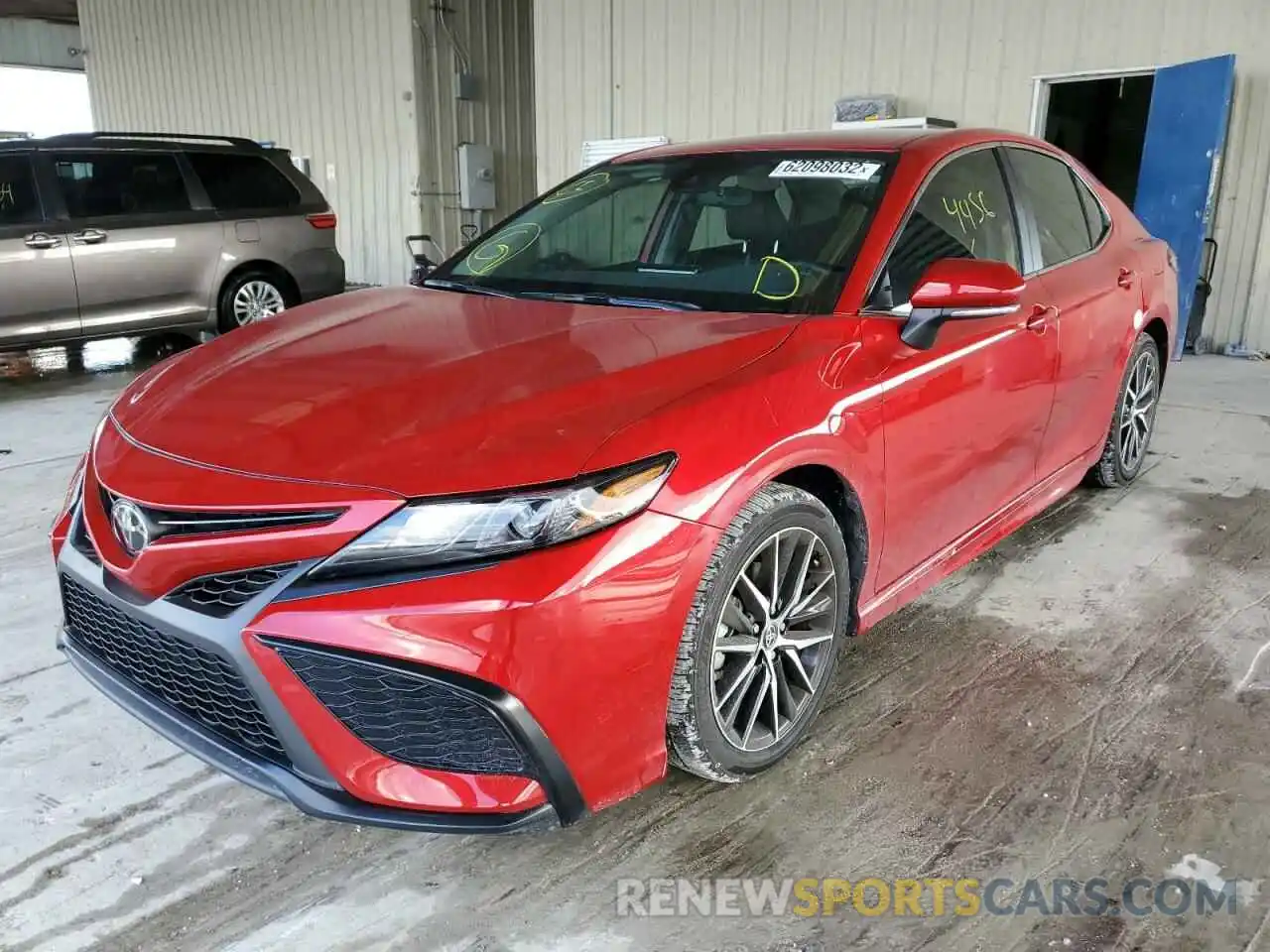 2 Photograph of a damaged car 4T1G11AKXNU070957 TOYOTA CAMRY 2022