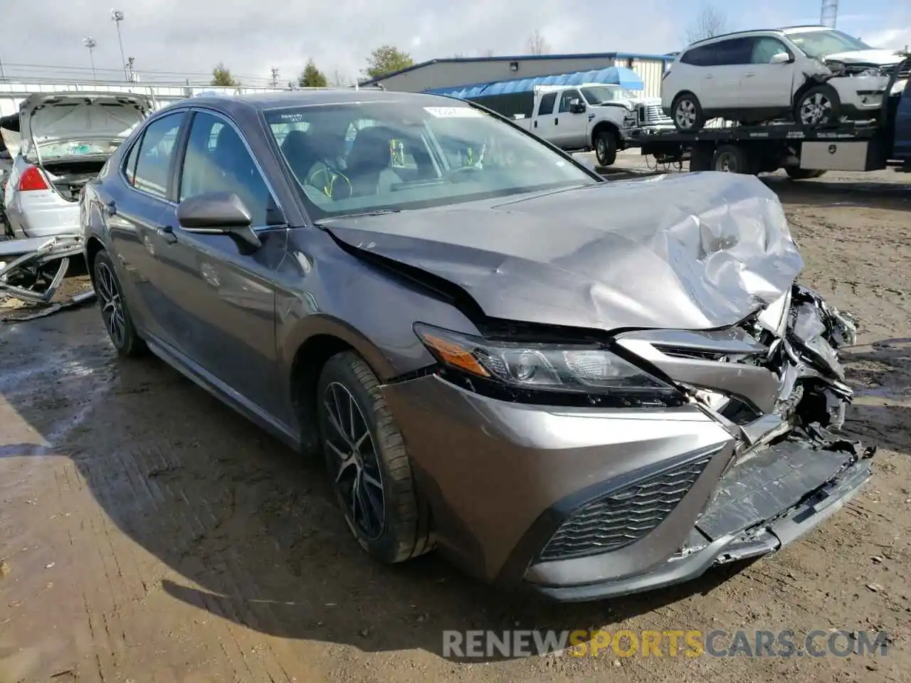 1 Photograph of a damaged car 4T1G11AKXNU623493 TOYOTA CAMRY 2022