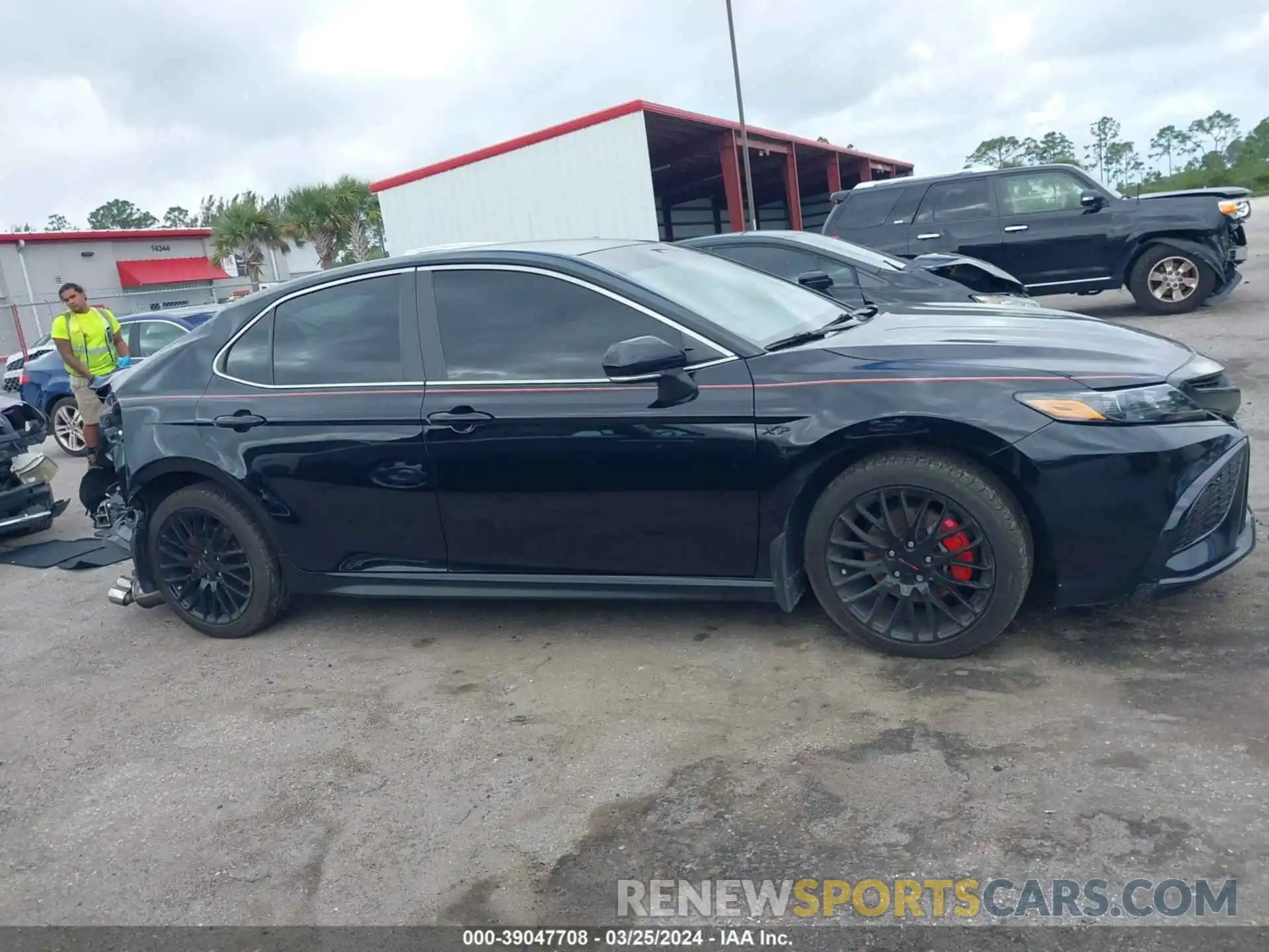 13 Photograph of a damaged car 4T1G11AKXNU626393 TOYOTA CAMRY 2022