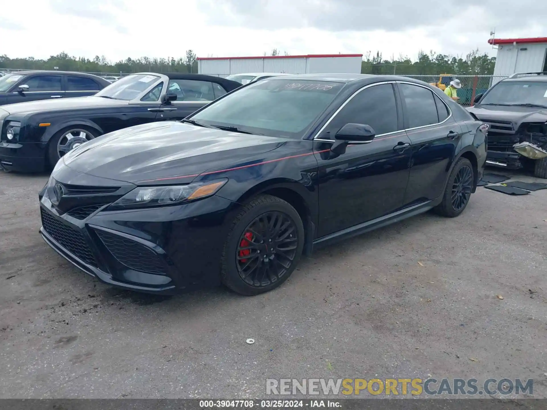 2 Photograph of a damaged car 4T1G11AKXNU626393 TOYOTA CAMRY 2022