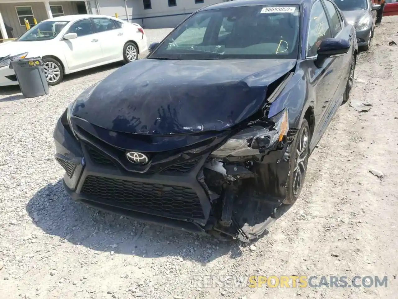 9 Photograph of a damaged car 4T1G11AKXNU628659 TOYOTA CAMRY 2022