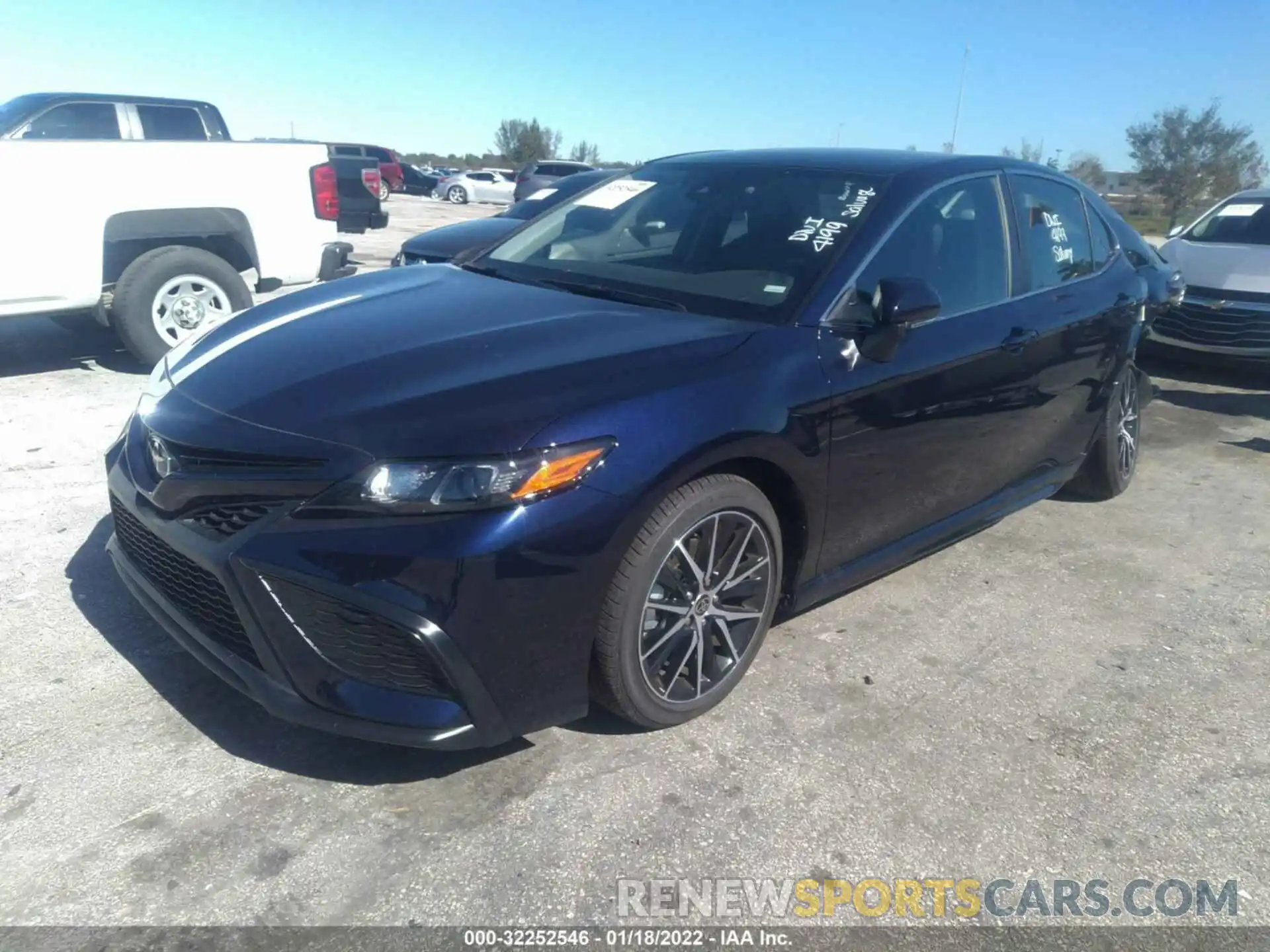 2 Photograph of a damaged car 4T1G11AKXNU644232 TOYOTA CAMRY 2022