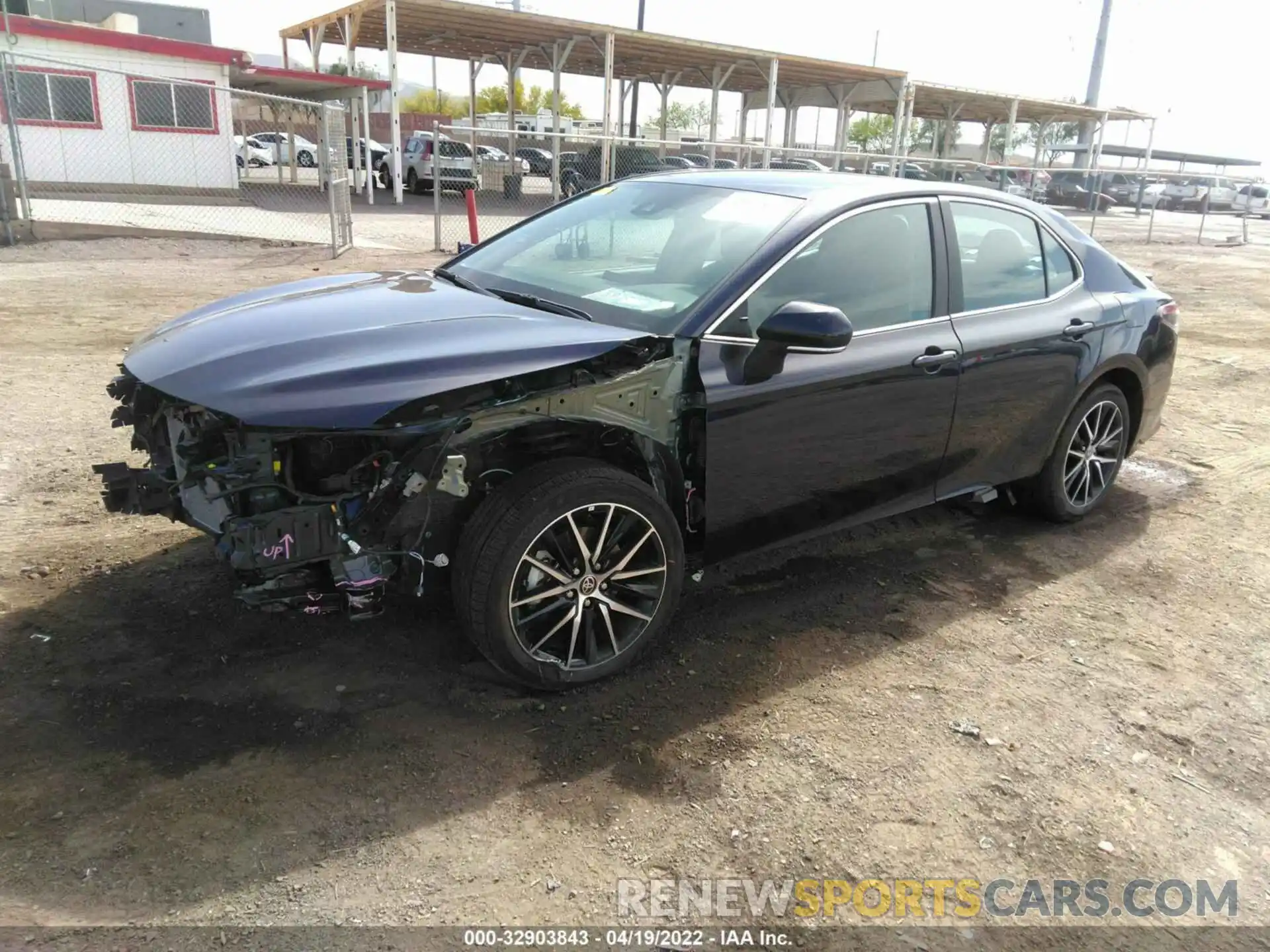 2 Photograph of a damaged car 4T1G11AKXNU645820 TOYOTA CAMRY 2022