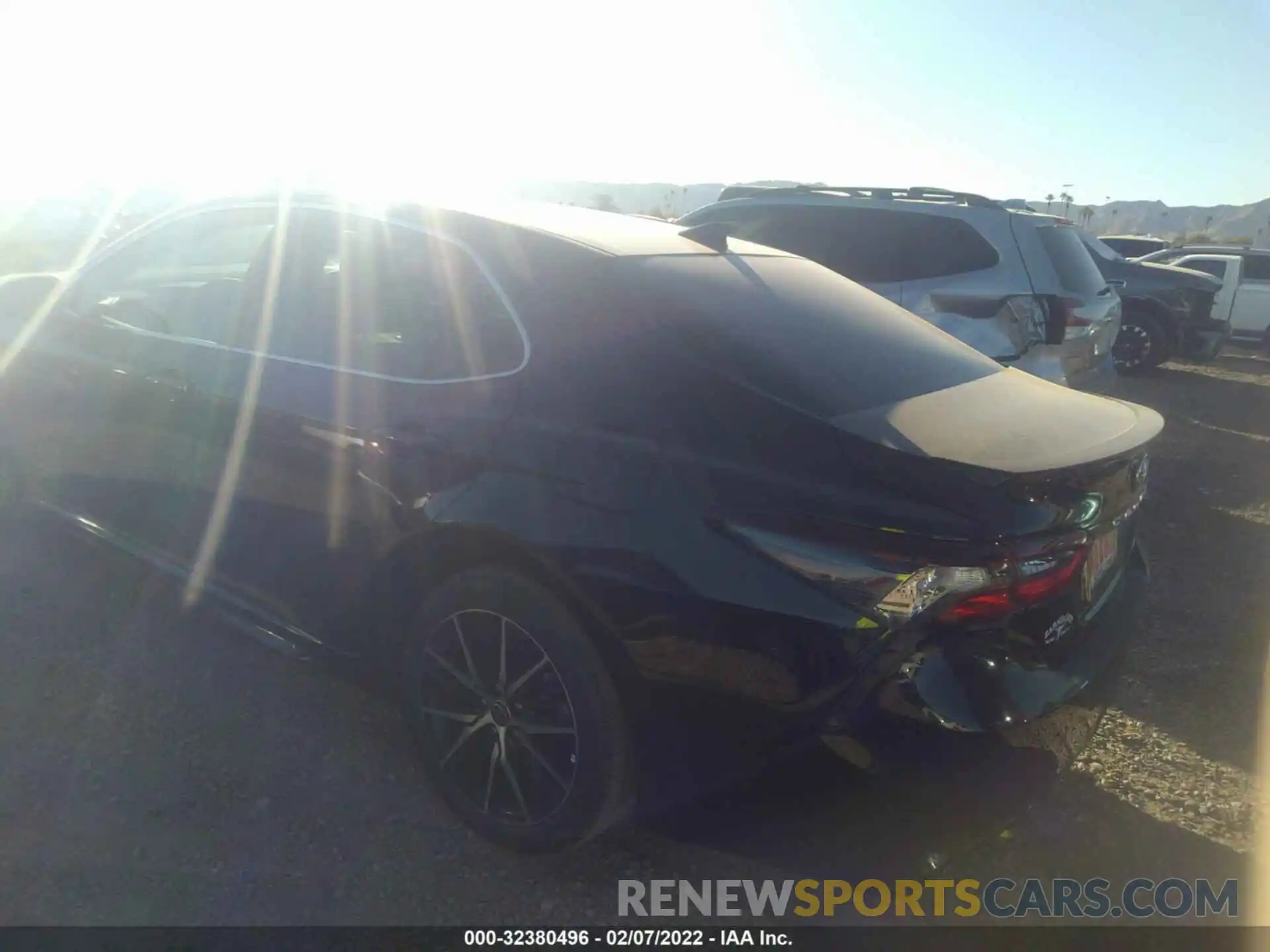 3 Photograph of a damaged car 4T1G11AKXNU647213 TOYOTA CAMRY 2022