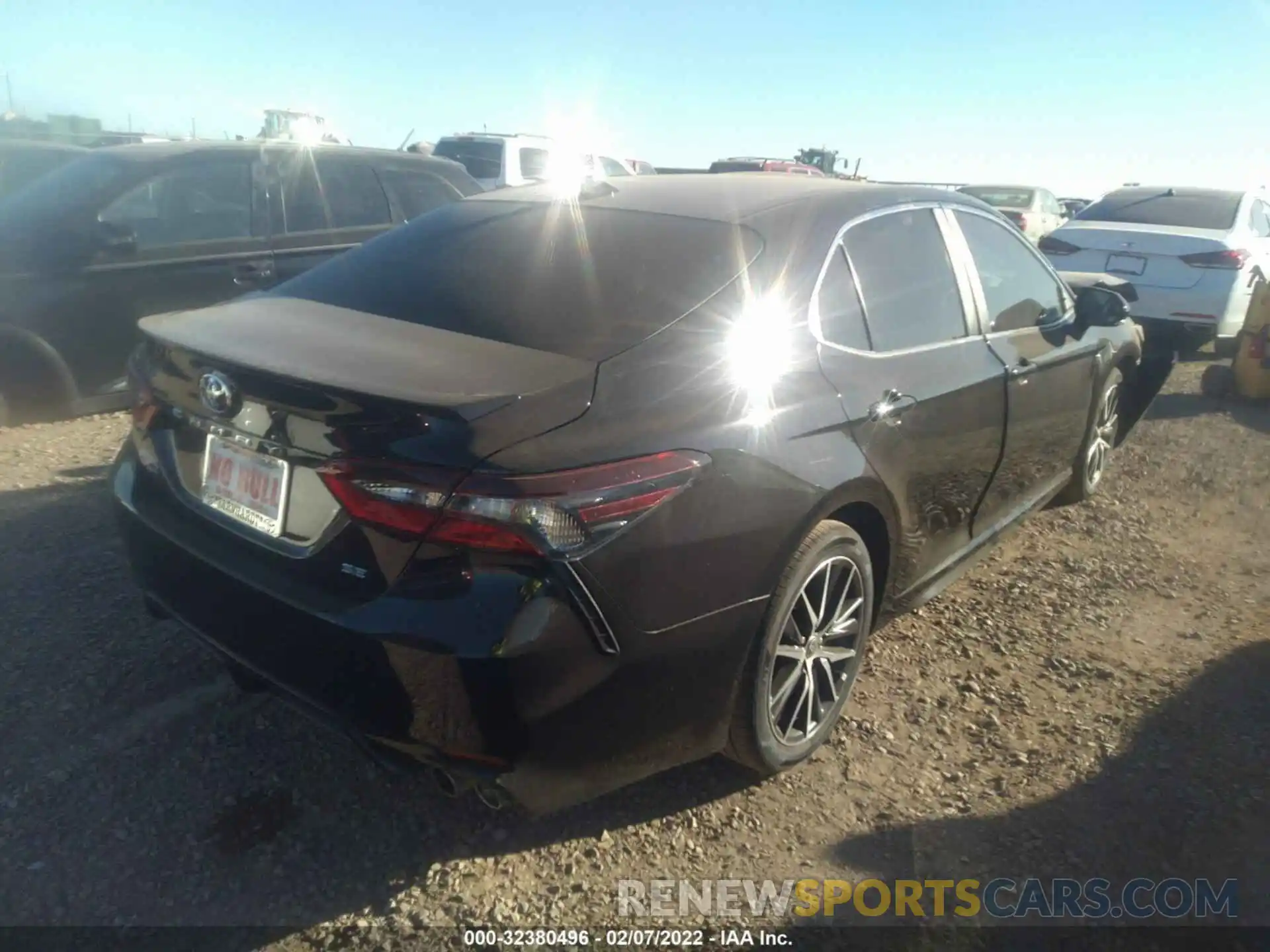 4 Photograph of a damaged car 4T1G11AKXNU647213 TOYOTA CAMRY 2022