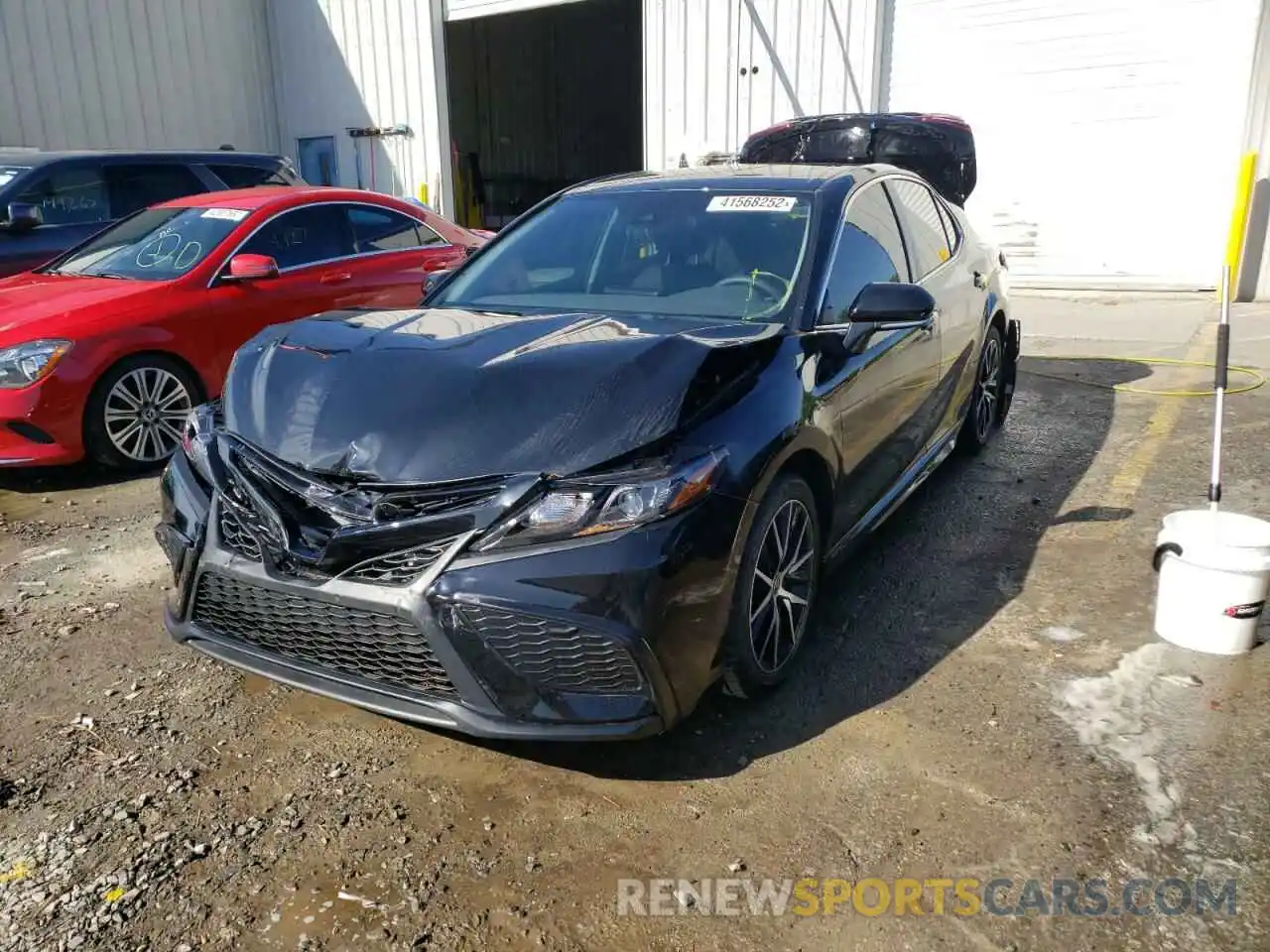 2 Photograph of a damaged car 4T1G11AKXNU651004 TOYOTA CAMRY 2022