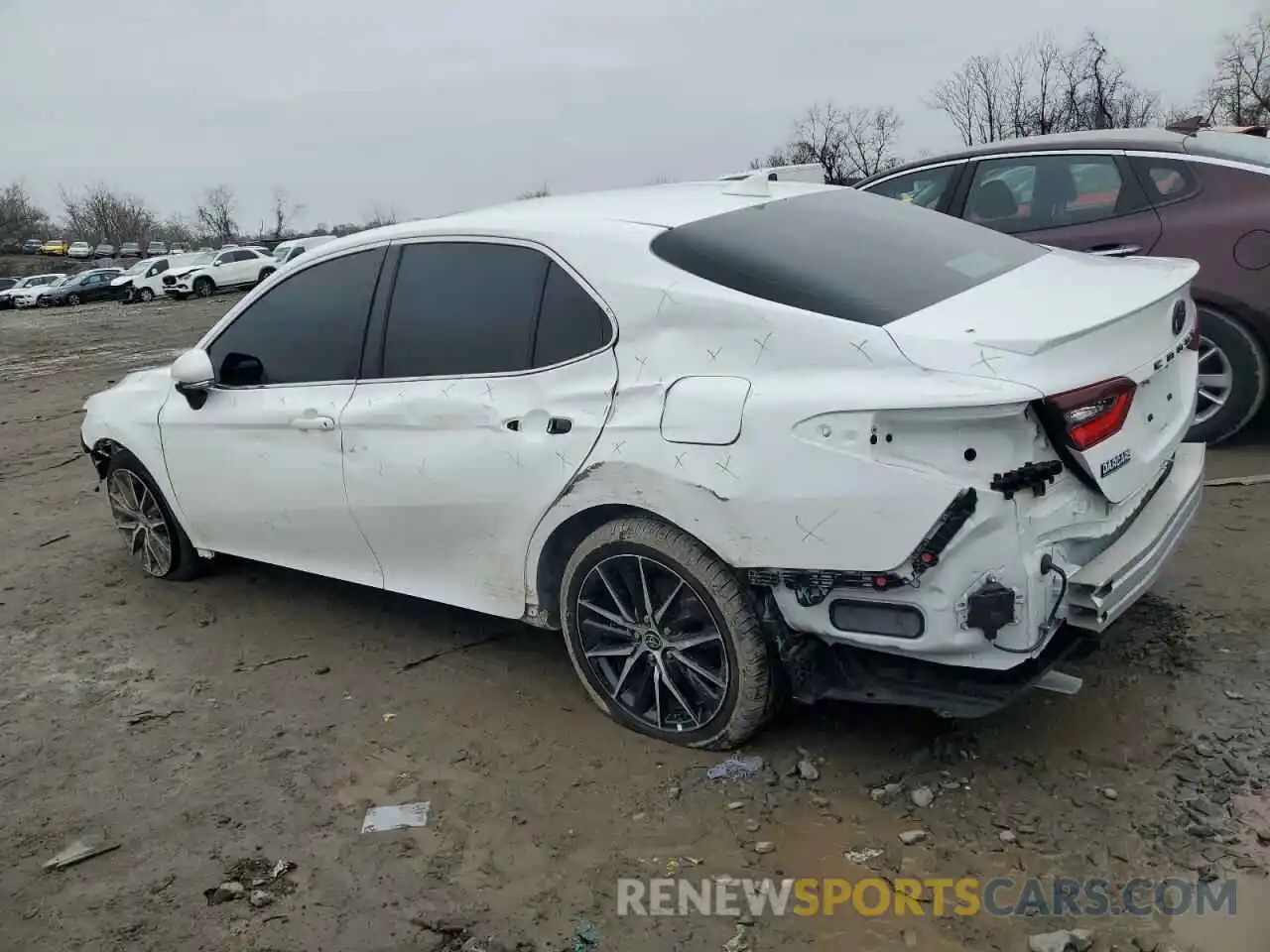 2 Photograph of a damaged car 4T1G11AKXNU707541 TOYOTA CAMRY 2022