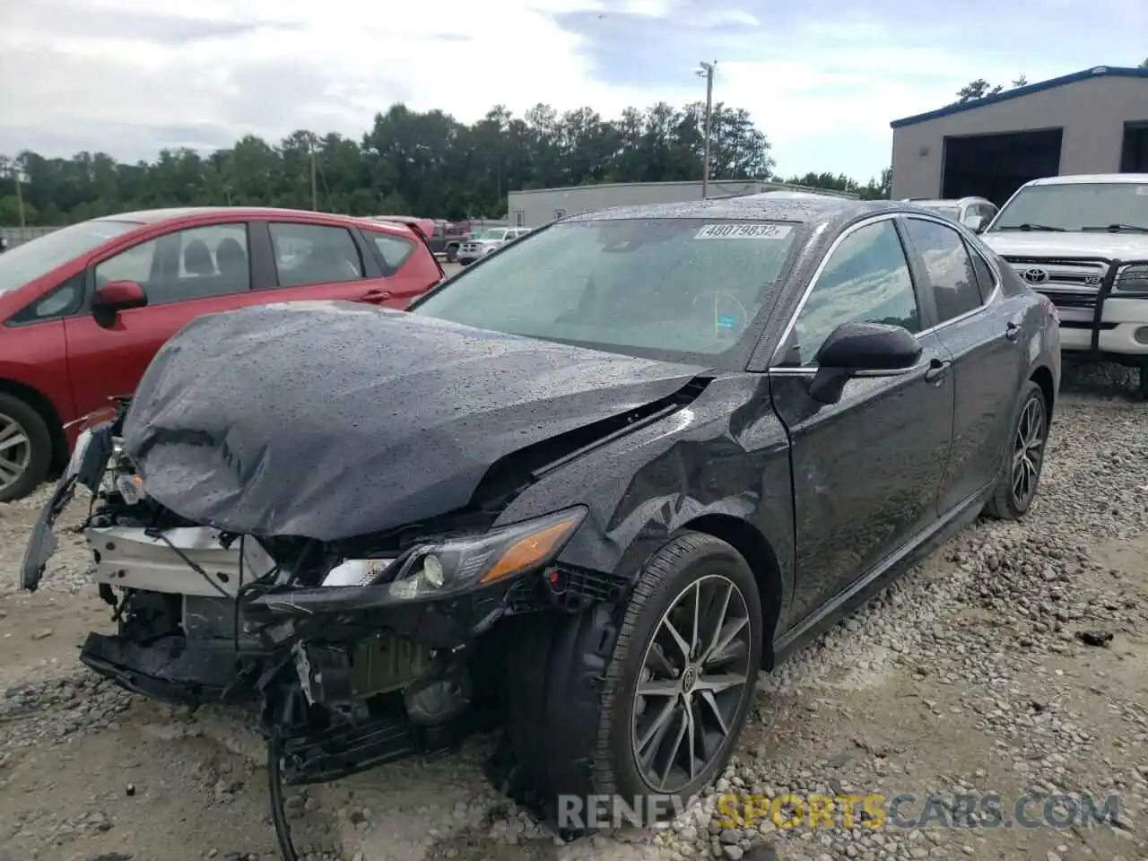 2 Photograph of a damaged car 4T1G11BK0NU053406 TOYOTA CAMRY 2022