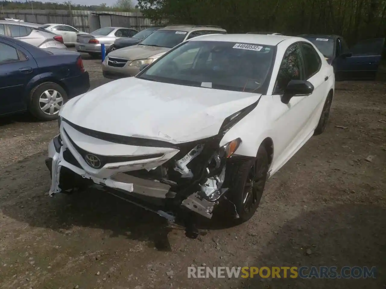 2 Photograph of a damaged car 4T1G11BK0NU055916 TOYOTA CAMRY 2022