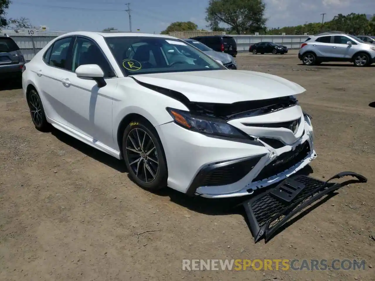 1 Photograph of a damaged car 4T1G11BK1NU059568 TOYOTA CAMRY 2022