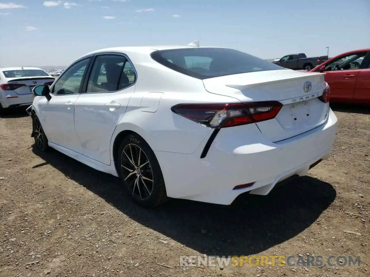 3 Photograph of a damaged car 4T1G11BK1NU059568 TOYOTA CAMRY 2022