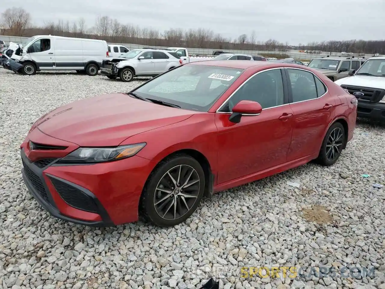 1 Photograph of a damaged car 4T1G11BK1NU065449 TOYOTA CAMRY 2022