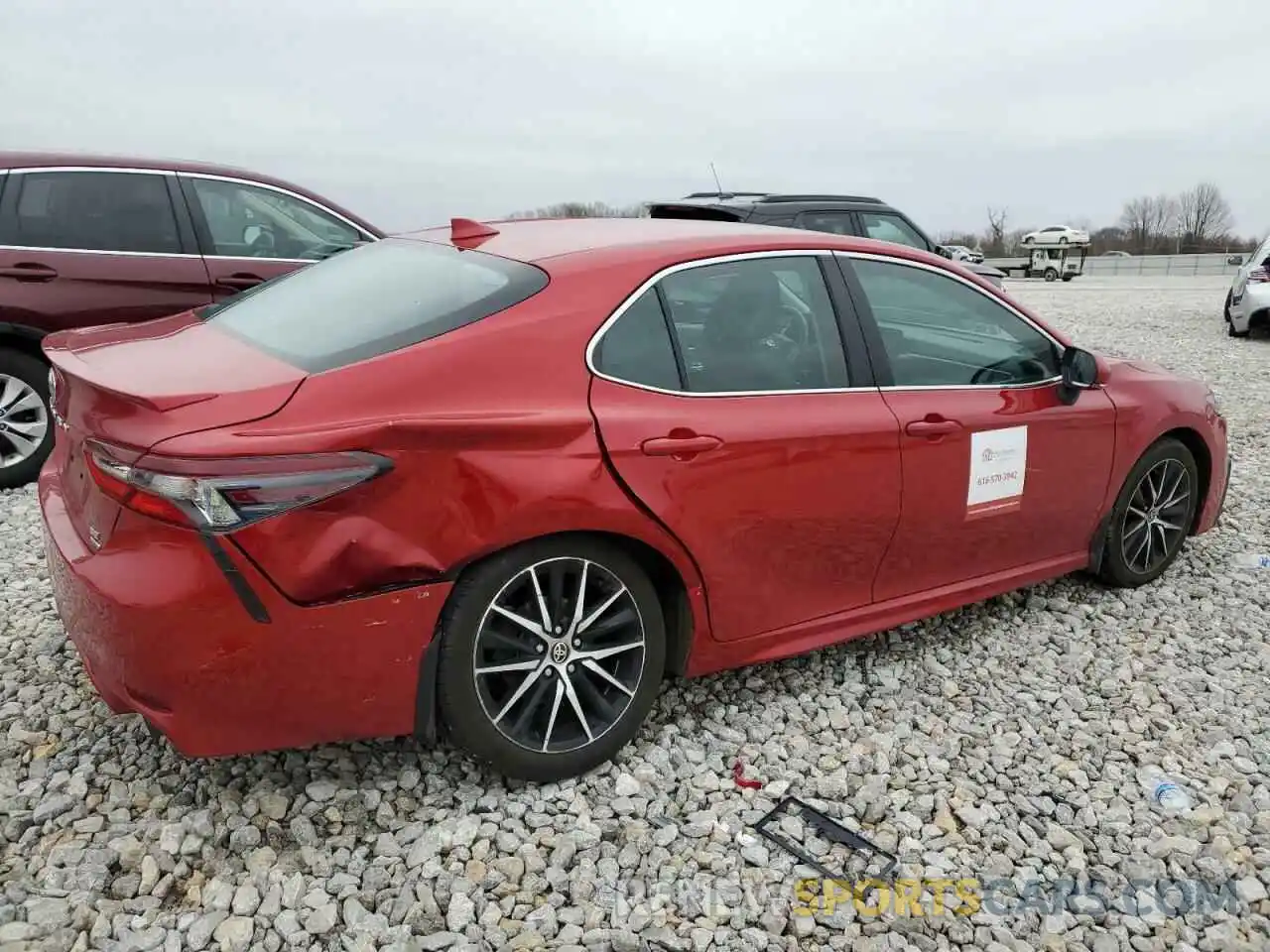 3 Photograph of a damaged car 4T1G11BK1NU065449 TOYOTA CAMRY 2022