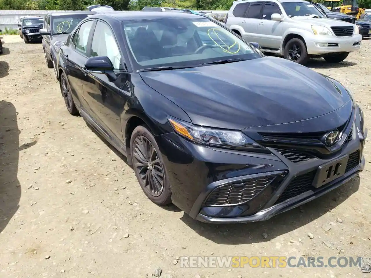 1 Photograph of a damaged car 4T1G11BK2NU063385 TOYOTA CAMRY 2022