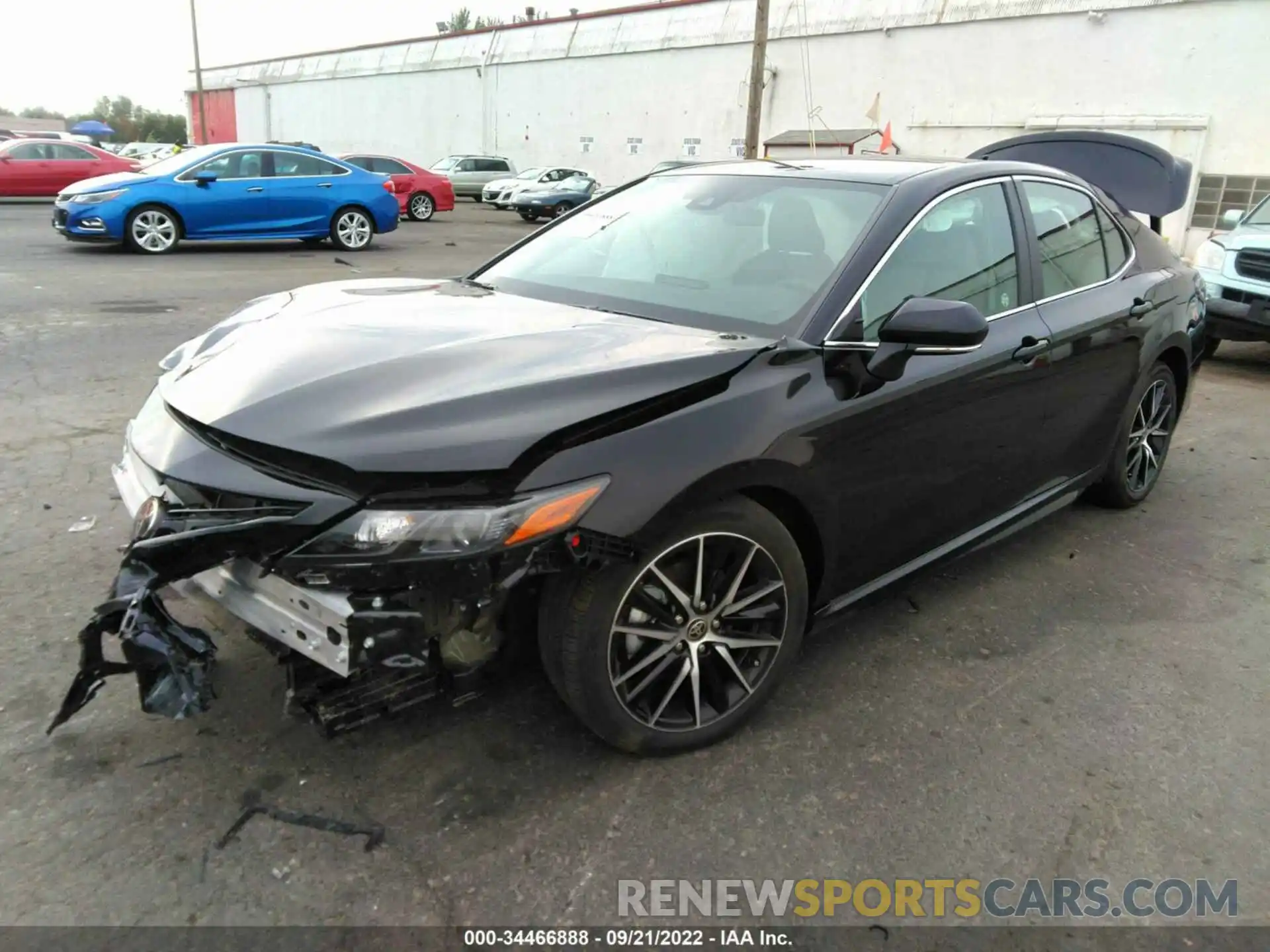 2 Photograph of a damaged car 4T1G11BK2NU072037 TOYOTA CAMRY 2022