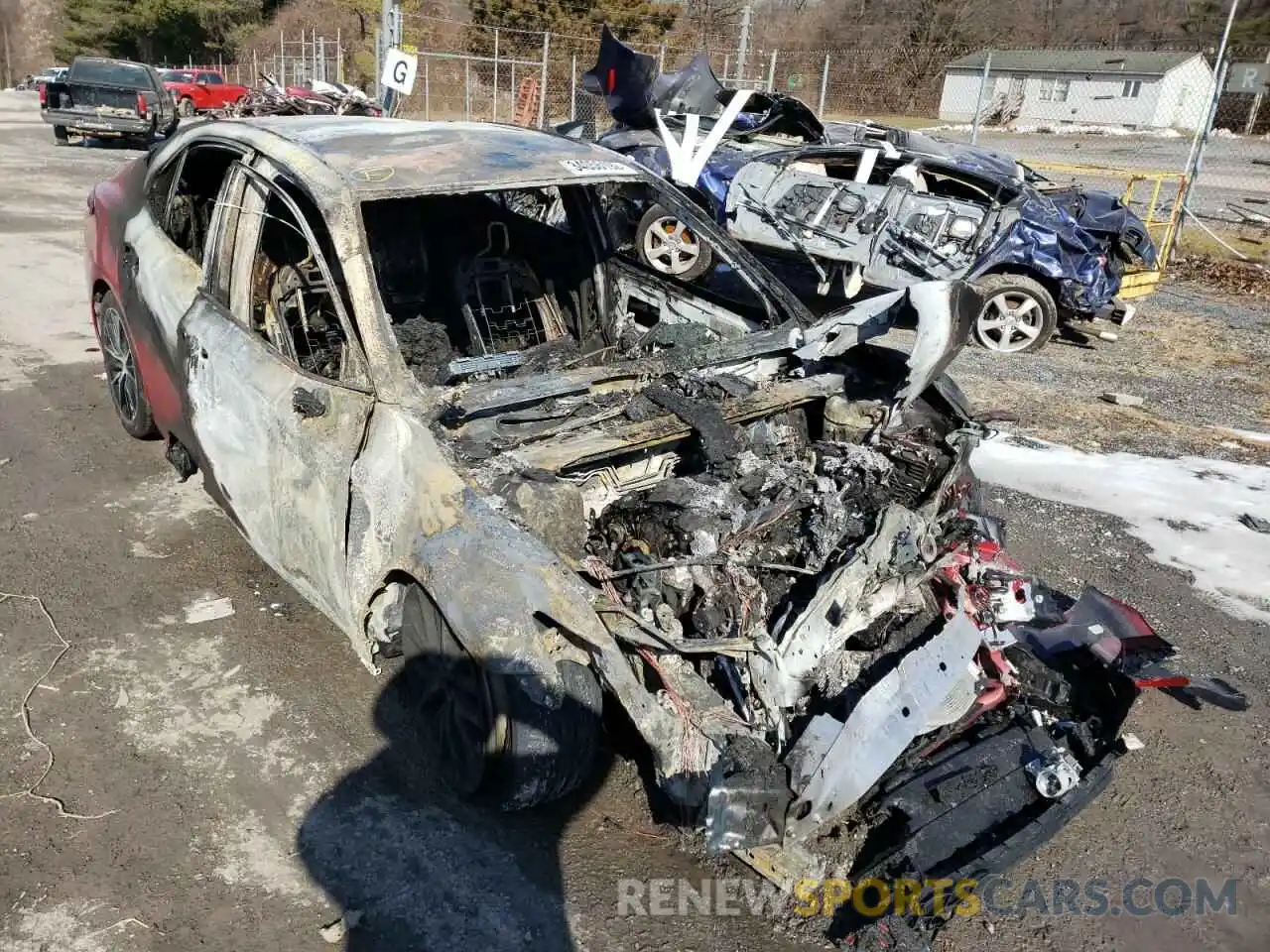 1 Photograph of a damaged car 4T1G11BK3NU047826 TOYOTA CAMRY 2022