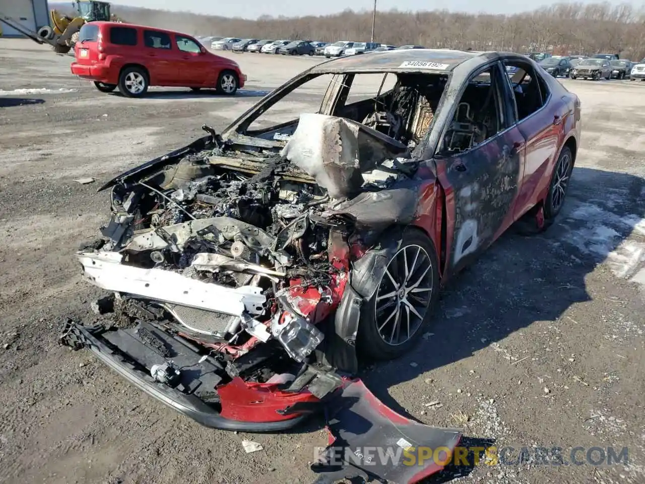 2 Photograph of a damaged car 4T1G11BK3NU047826 TOYOTA CAMRY 2022