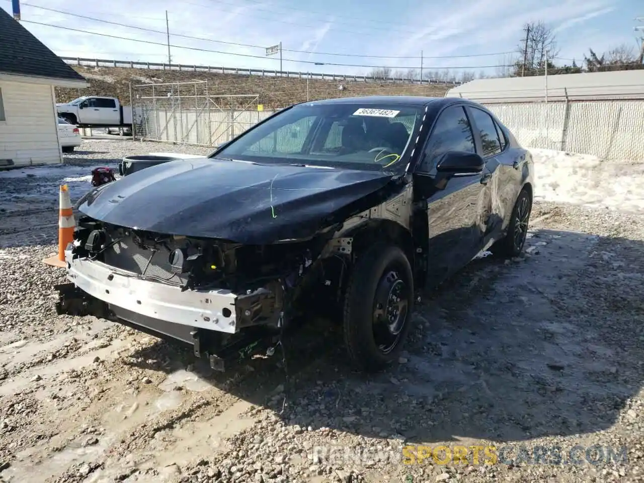 2 Photograph of a damaged car 4T1G11BK3NU049608 TOYOTA CAMRY 2022