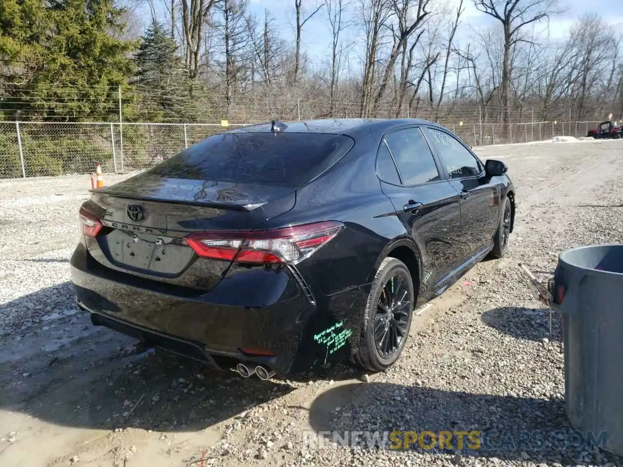 4 Photograph of a damaged car 4T1G11BK3NU049608 TOYOTA CAMRY 2022