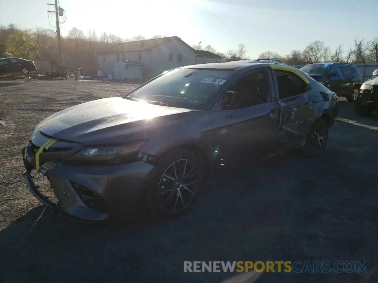 2 Photograph of a damaged car 4T1G11BK3NU051732 TOYOTA CAMRY 2022