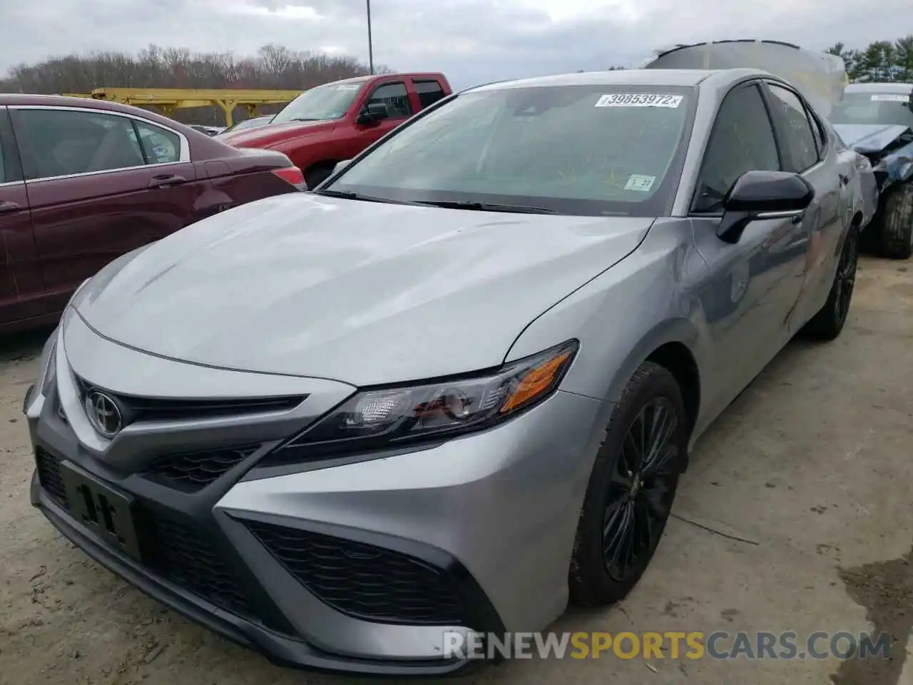 2 Photograph of a damaged car 4T1G11BK3NU056123 TOYOTA CAMRY 2022