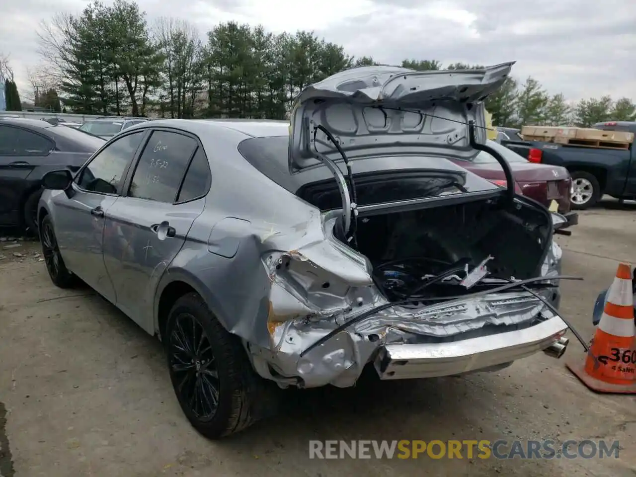 3 Photograph of a damaged car 4T1G11BK3NU056123 TOYOTA CAMRY 2022