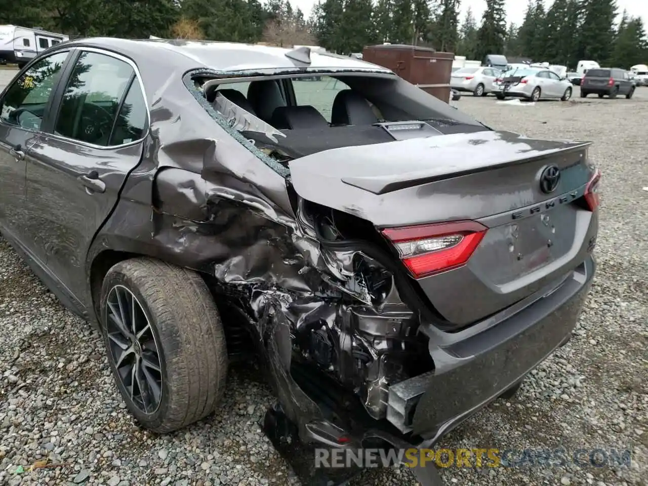 9 Photograph of a damaged car 4T1G11BK4NU048502 TOYOTA CAMRY 2022