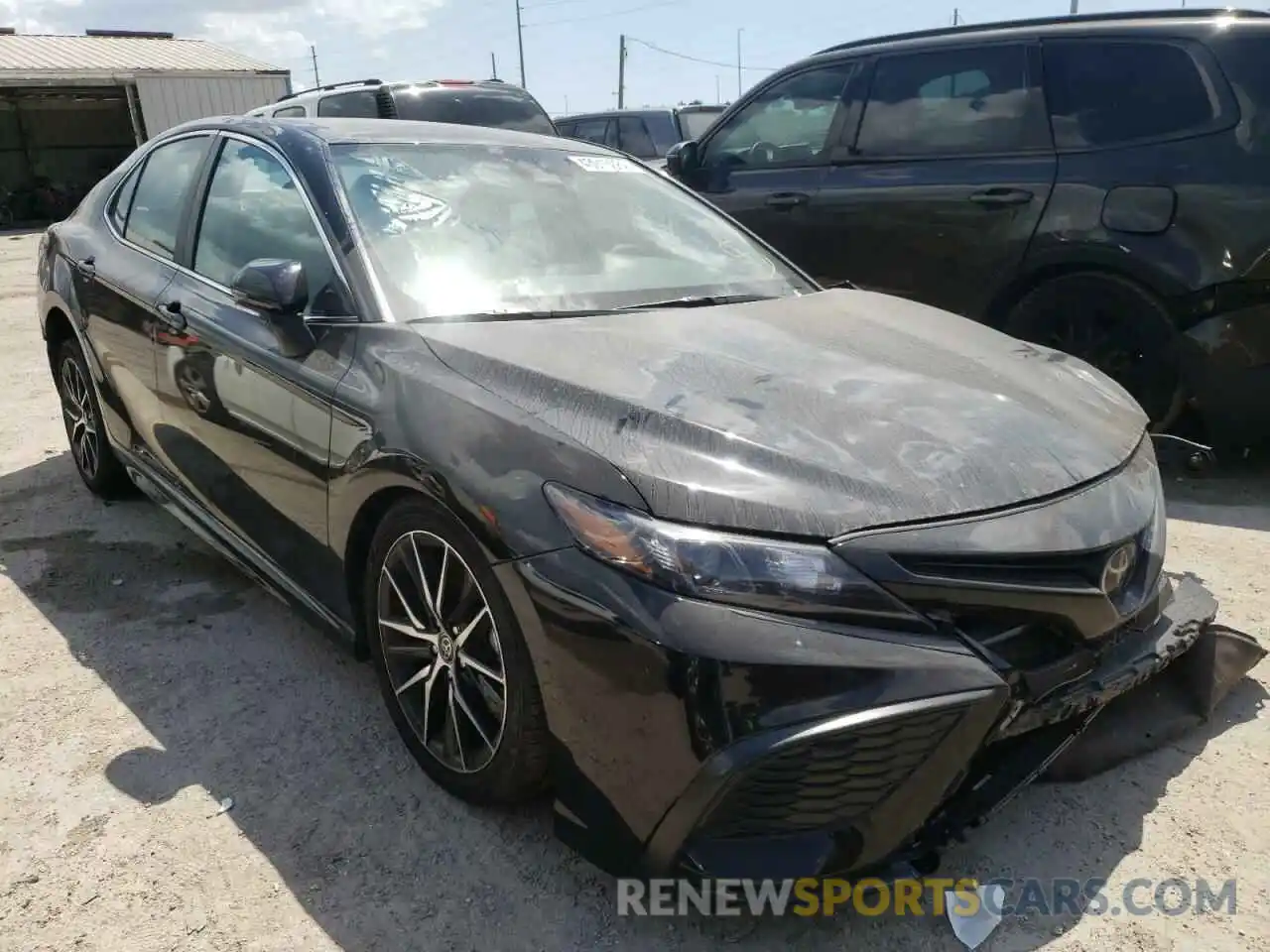 1 Photograph of a damaged car 4T1G11BK4NU053988 TOYOTA CAMRY 2022