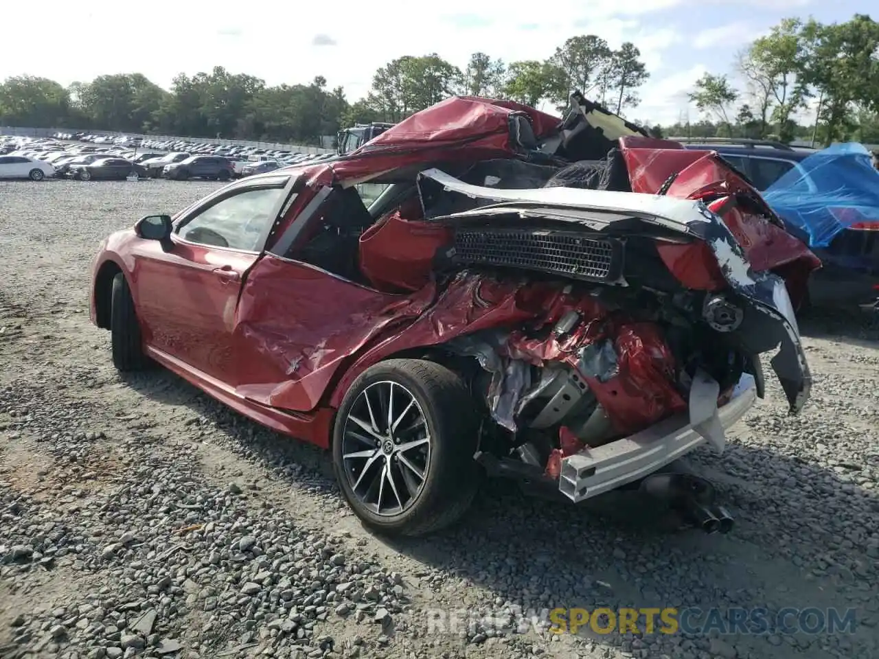 3 Photograph of a damaged car 4T1G11BK4NU056468 TOYOTA CAMRY 2022