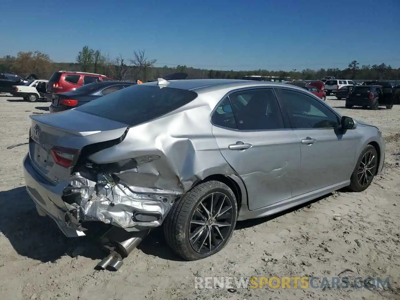 3 Photograph of a damaged car 4T1G11BK4NU064392 TOYOTA CAMRY 2022