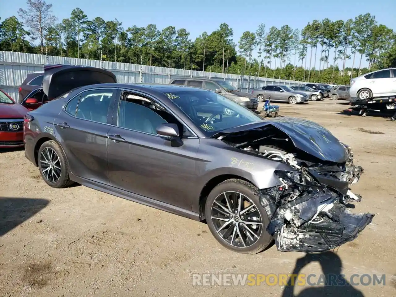 1 Photograph of a damaged car 4T1G11BK4NU069835 TOYOTA CAMRY 2022