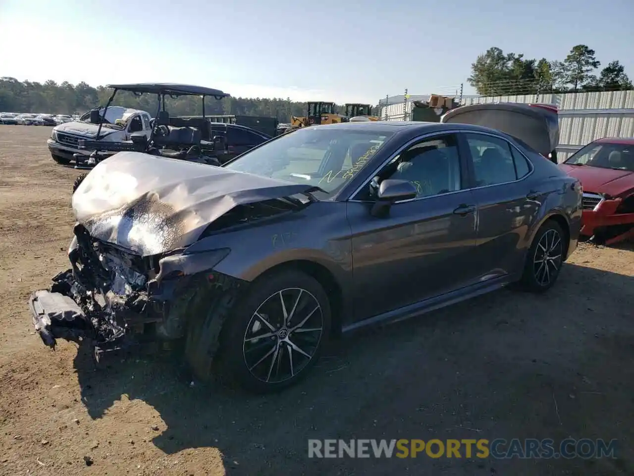 2 Photograph of a damaged car 4T1G11BK4NU069835 TOYOTA CAMRY 2022