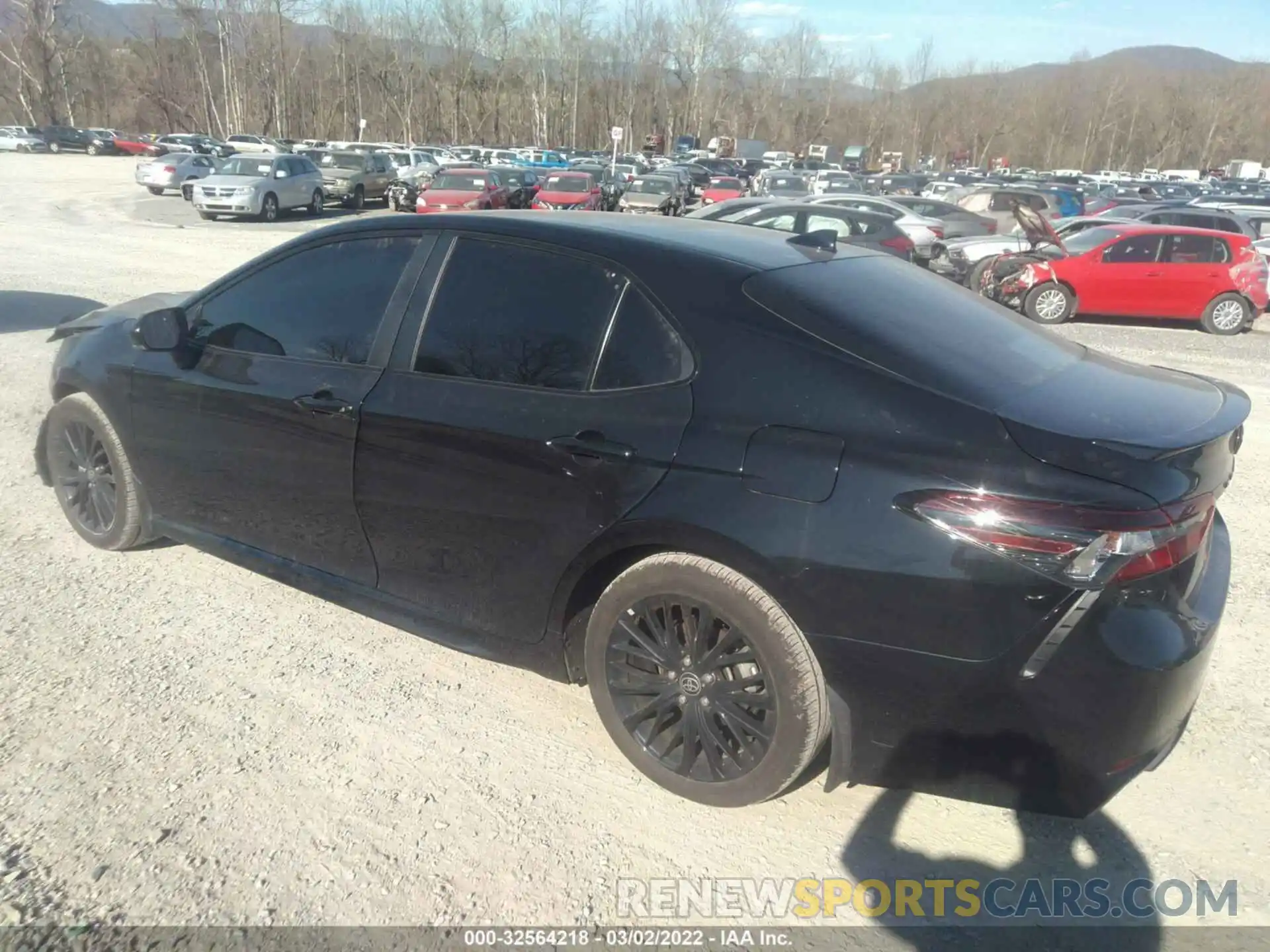 3 Photograph of a damaged car 4T1G11BK7NU048395 TOYOTA CAMRY 2022