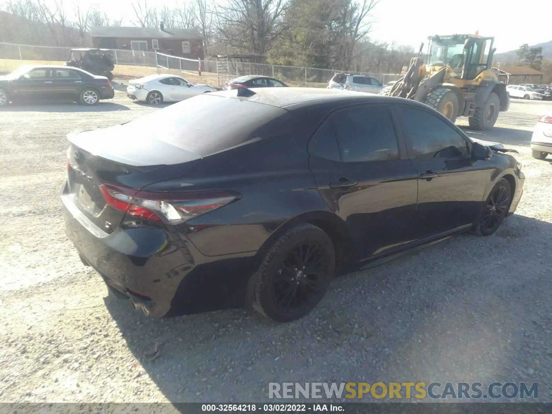 4 Photograph of a damaged car 4T1G11BK7NU048395 TOYOTA CAMRY 2022