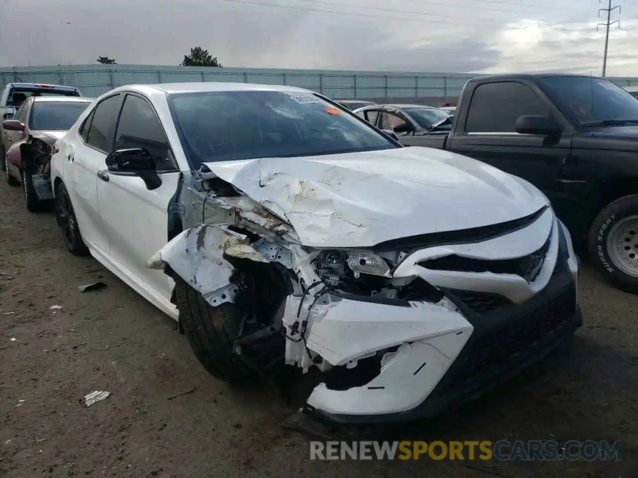 1 Photograph of a damaged car 4T1G11BK7NU053418 TOYOTA CAMRY 2022