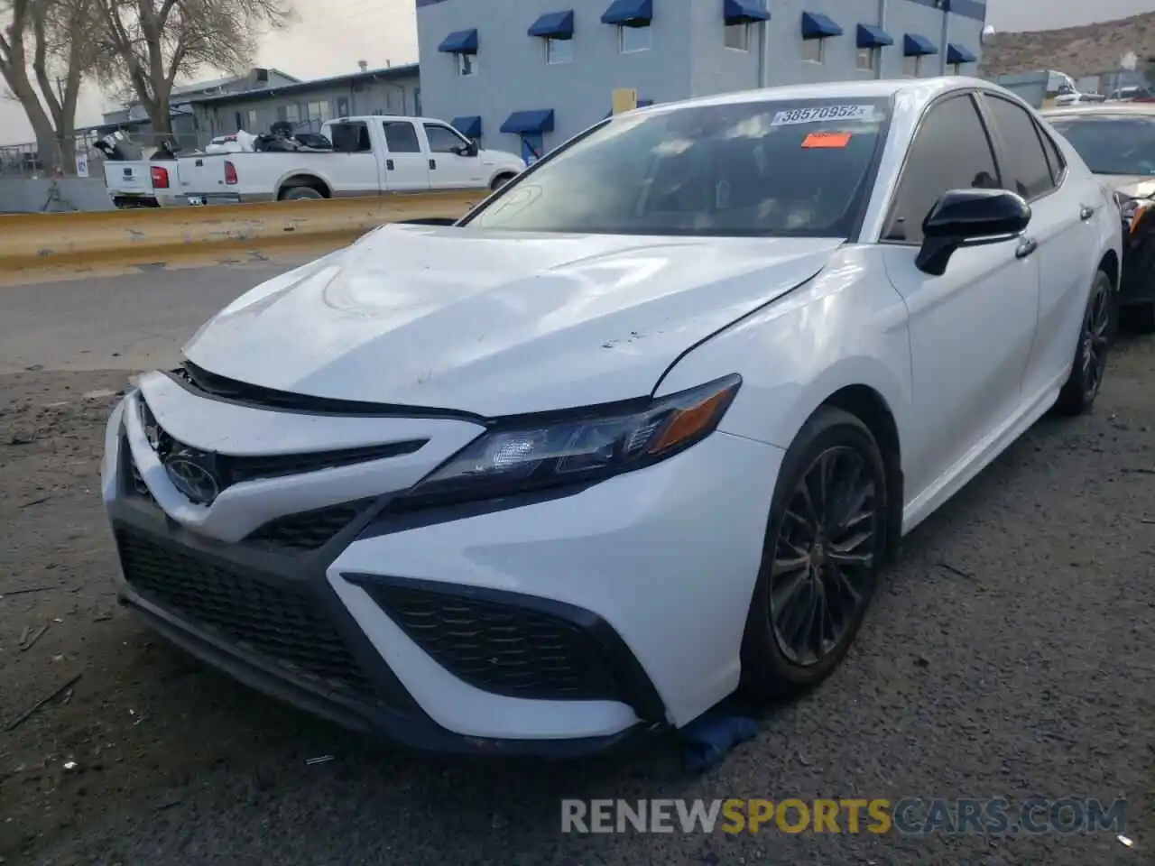 2 Photograph of a damaged car 4T1G11BK7NU053418 TOYOTA CAMRY 2022