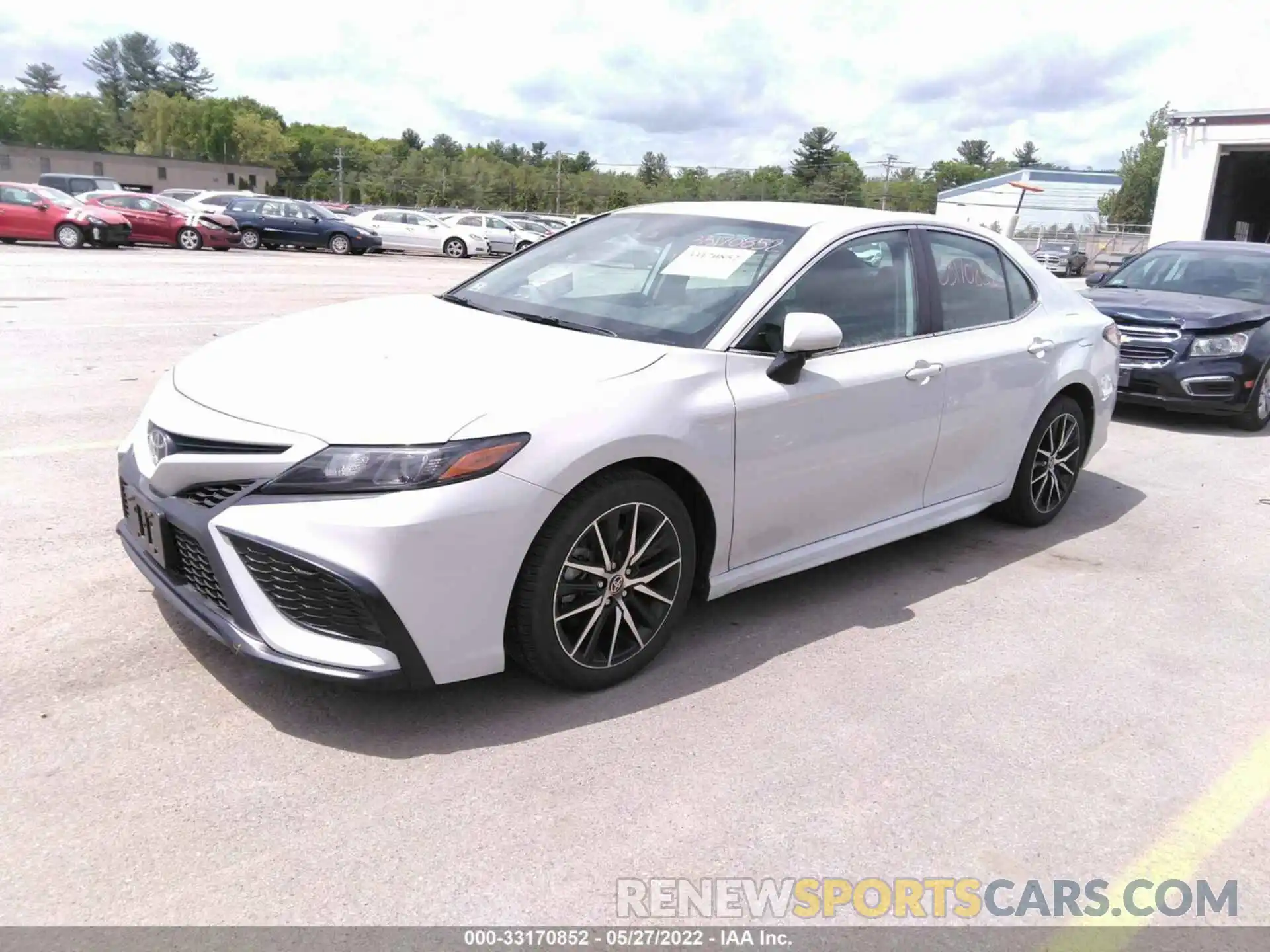 2 Photograph of a damaged car 4T1G11BKXNU048388 TOYOTA CAMRY 2022