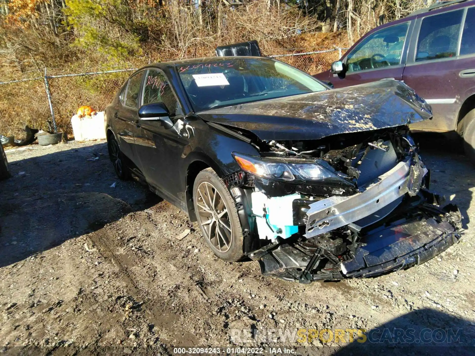 1 Photograph of a damaged car 4T1G11BKXNU051551 TOYOTA CAMRY 2022