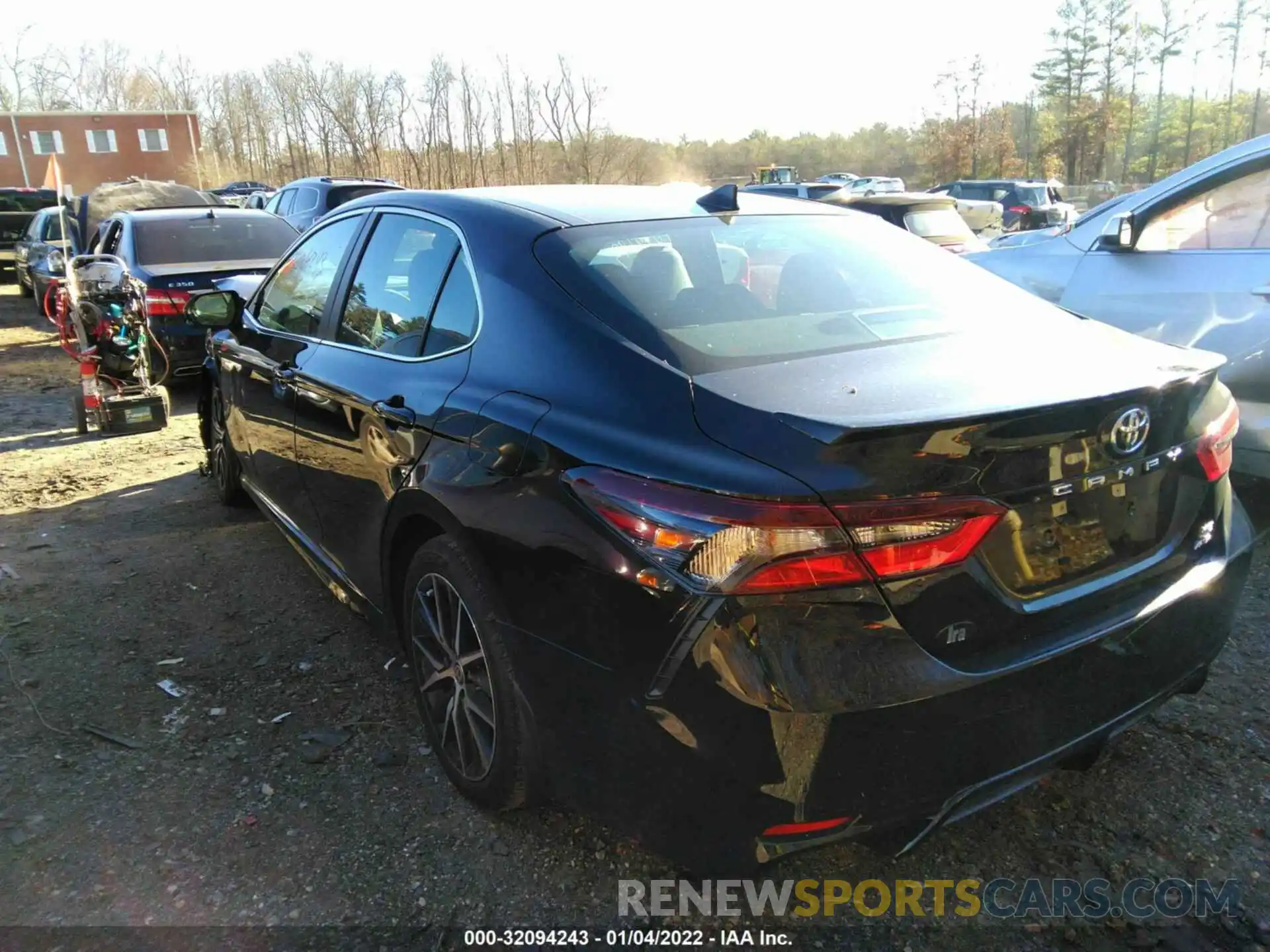 3 Photograph of a damaged car 4T1G11BKXNU051551 TOYOTA CAMRY 2022