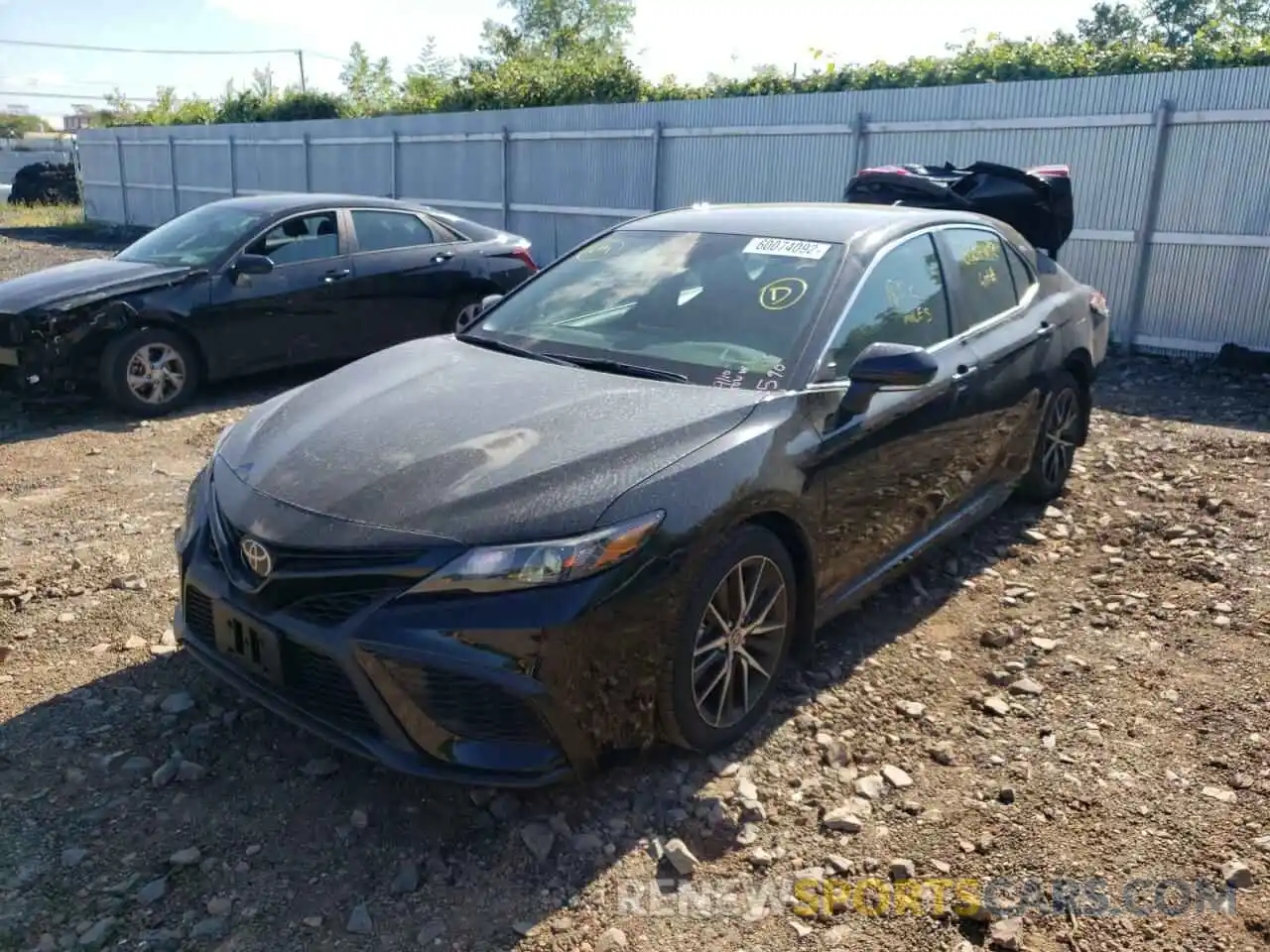 2 Photograph of a damaged car 4T1G11BKXNU069354 TOYOTA CAMRY 2022