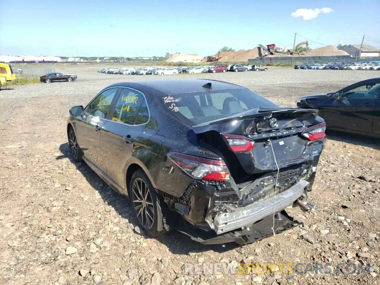 3 Photograph of a damaged car 4T1G11BKXNU069354 TOYOTA CAMRY 2022