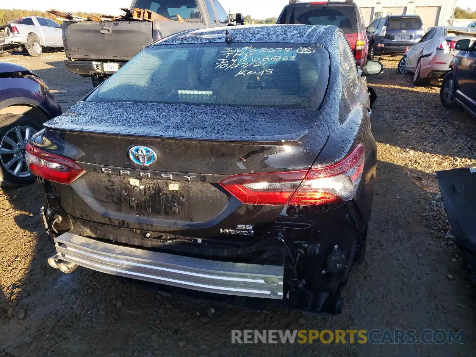 9 Photograph of a damaged car 4T1G31AK0NU571477 TOYOTA CAMRY 2022